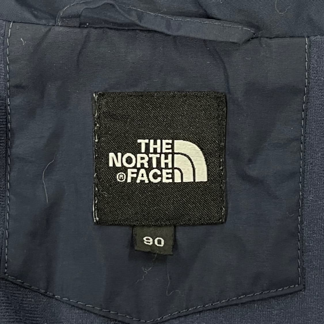 [정품/S] 노스페이스 네이비색 후드 바람막이 b18 상품이미지5
