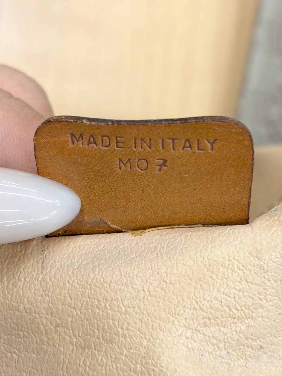 셀린느 베이지 마카담 캔버스 호보 숄더백  상품이미지8