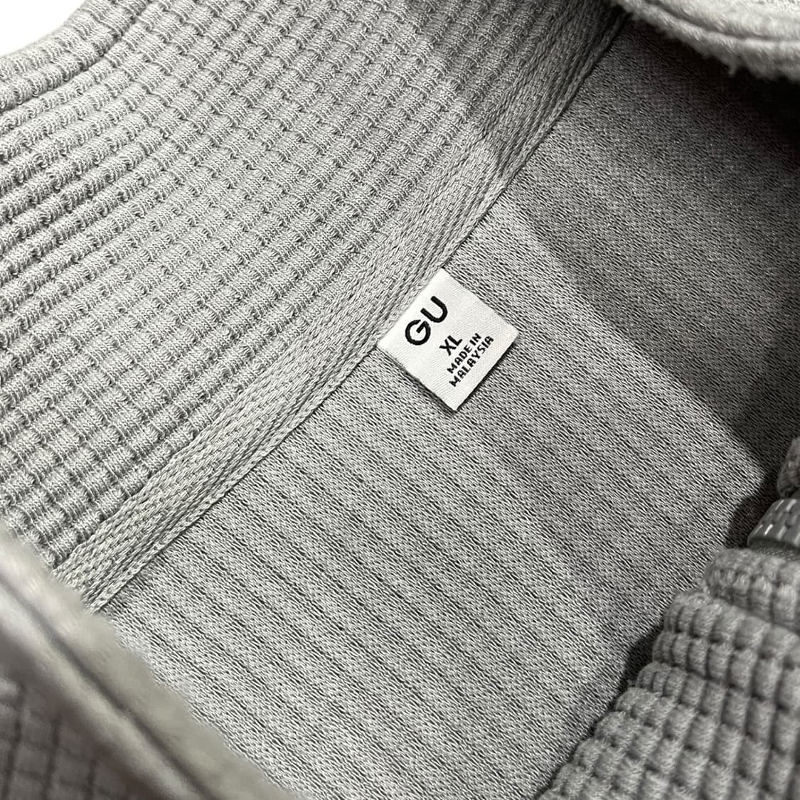 GU 헤비 와플 하프집 풀오버 상품이미지4