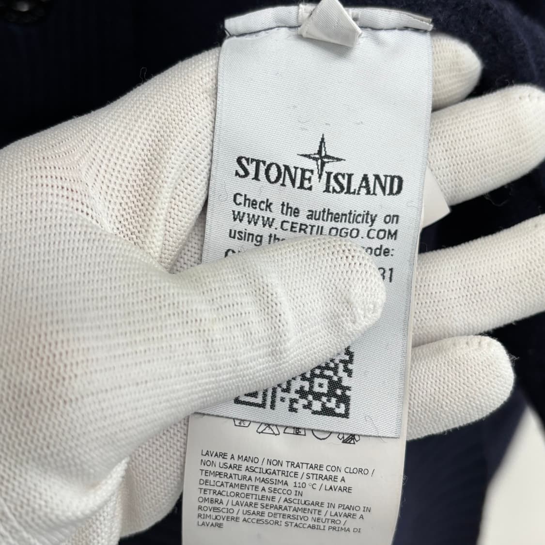 [XXL]스톤아일랜드 반집업 니트  상품이미지4