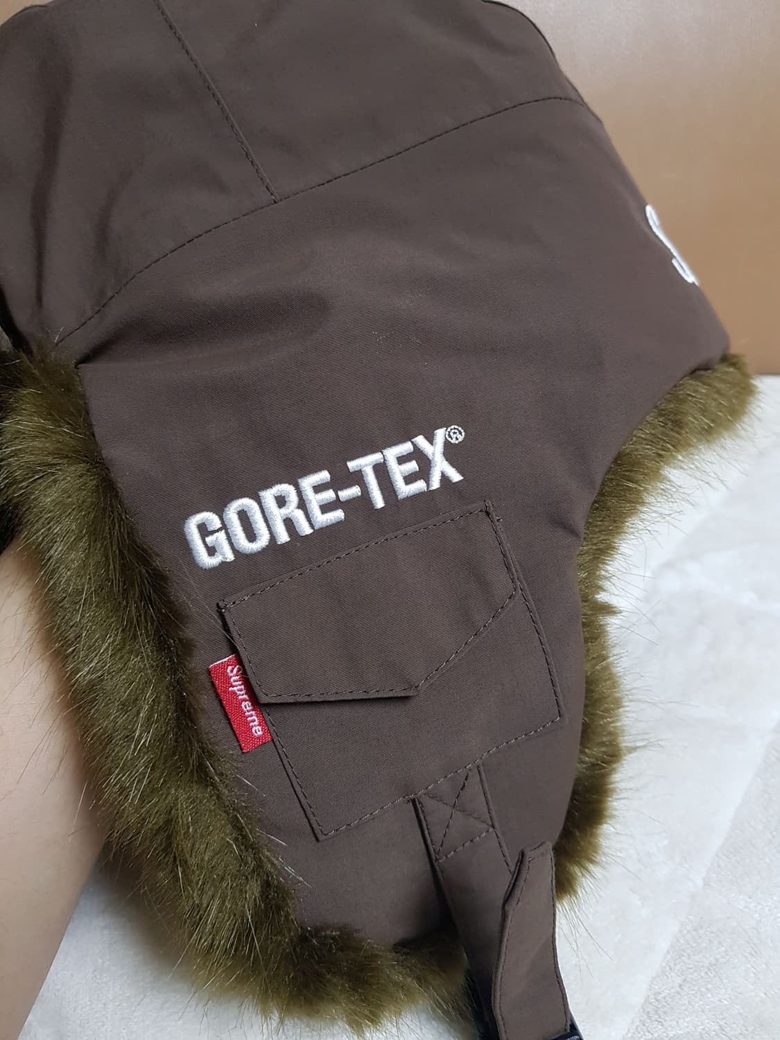 슈프림 고어텍스 트루퍼 햇 모자 브라운 18FW 상품이미지9