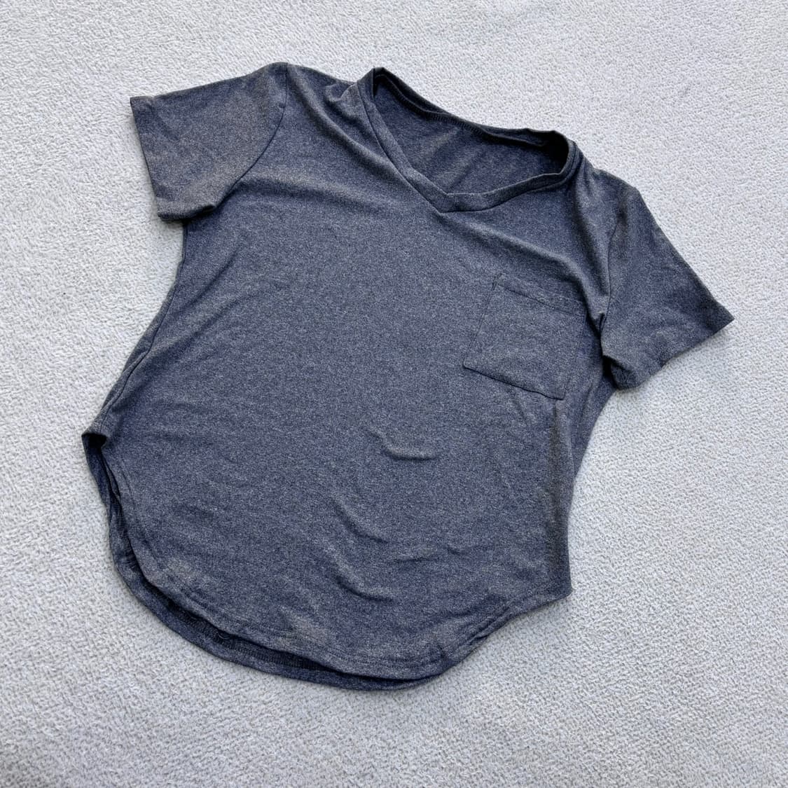 실측확인 빈티지 포켓 반팔 티셔츠 0423E 상품이미지1