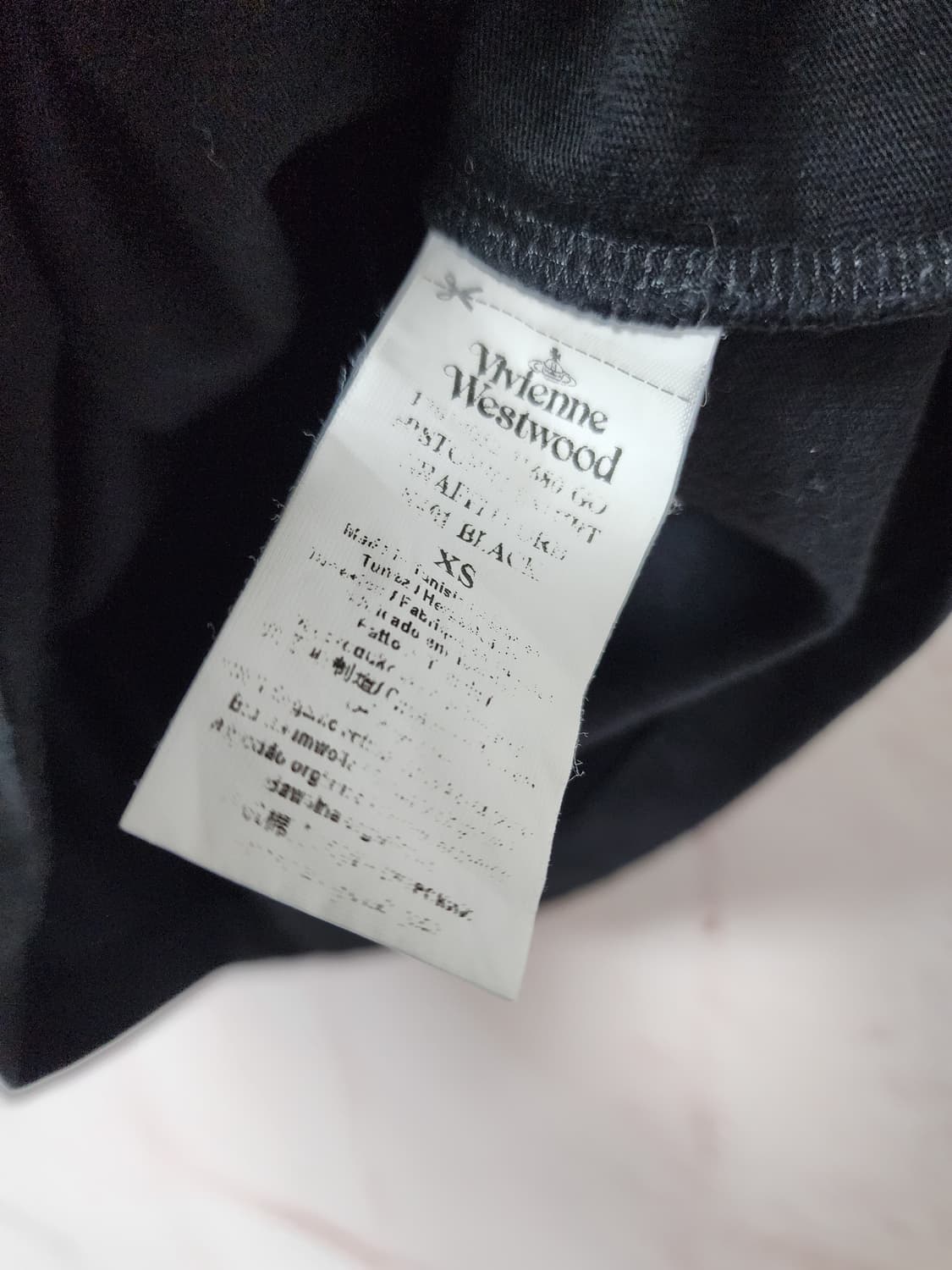 비비안웨스트우드 블랙 색상 반팔 티셔츠 상품이미지8