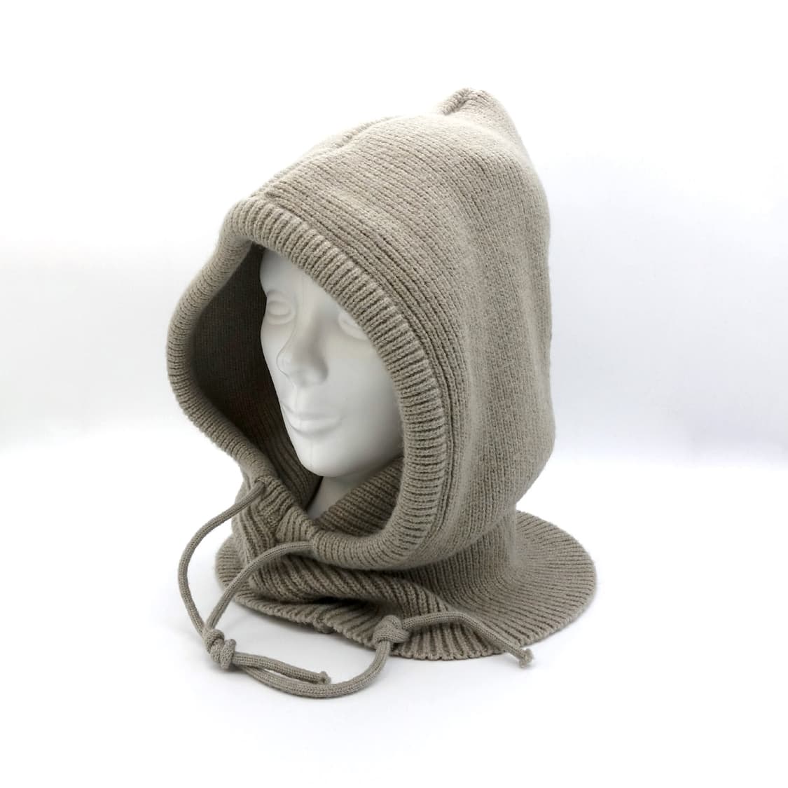 BEIGE KNIT BALACLAVA 베이지 니트 바라클라바 상품이미지2