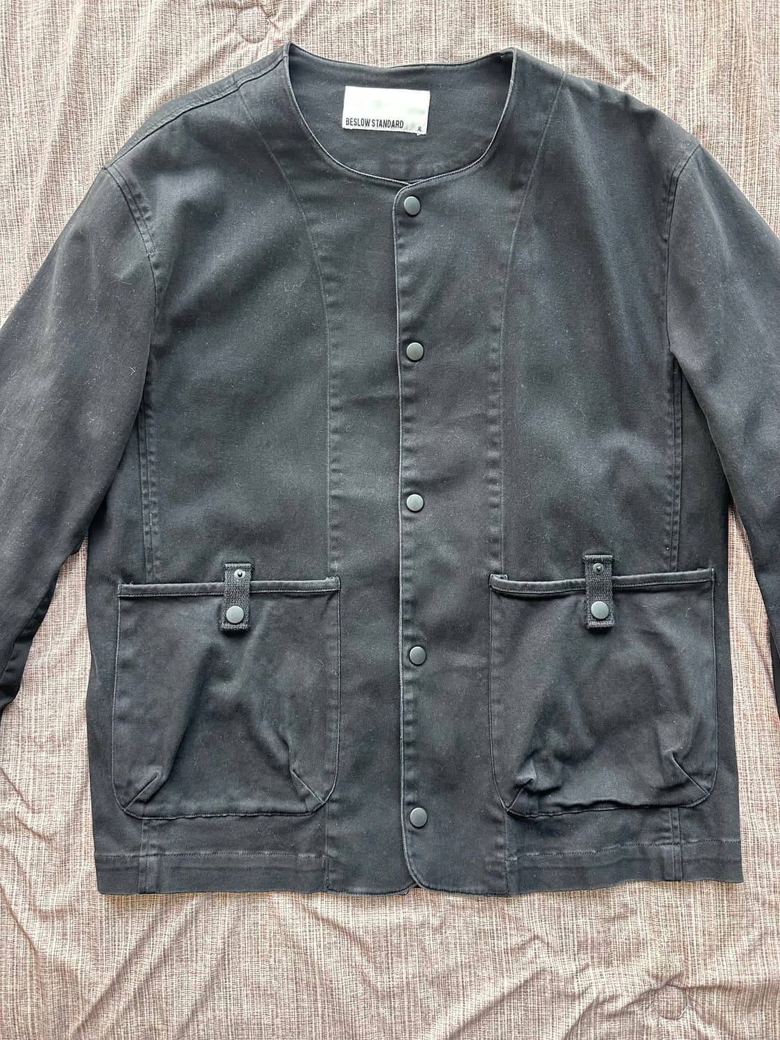 비슬로우 스탠다드 카라리스 자켓 블랙 XL 상품이미지1