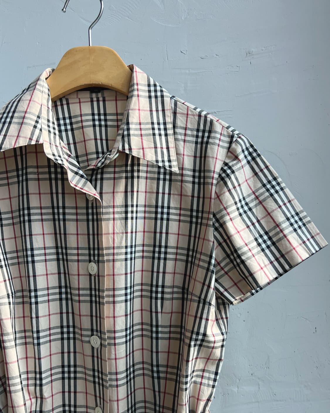 Burberry check belted one-piece 상품이미지8