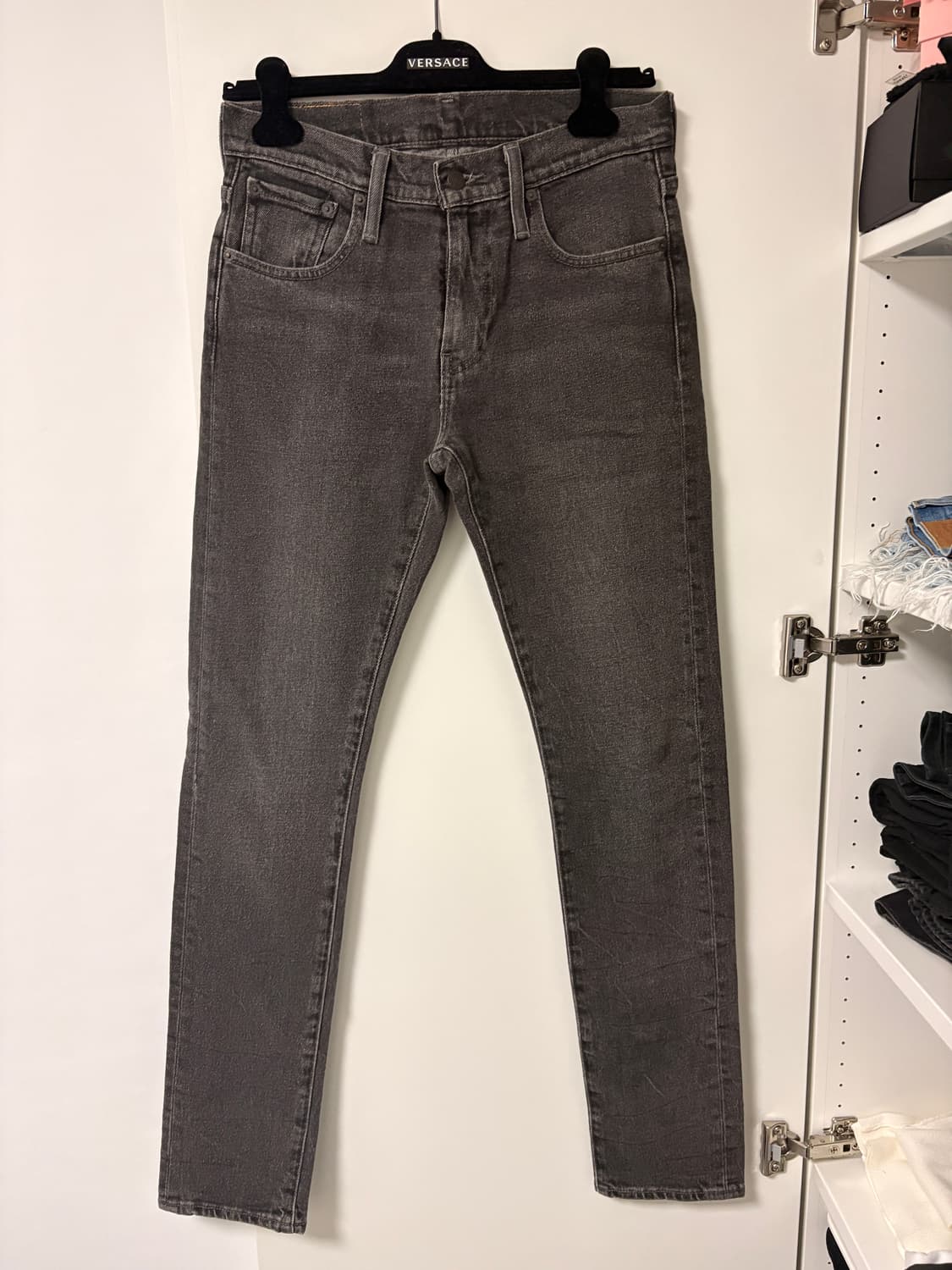 리바이스 505C 흑청 블랙 데님 청바지 W27 L32 상품이미지1