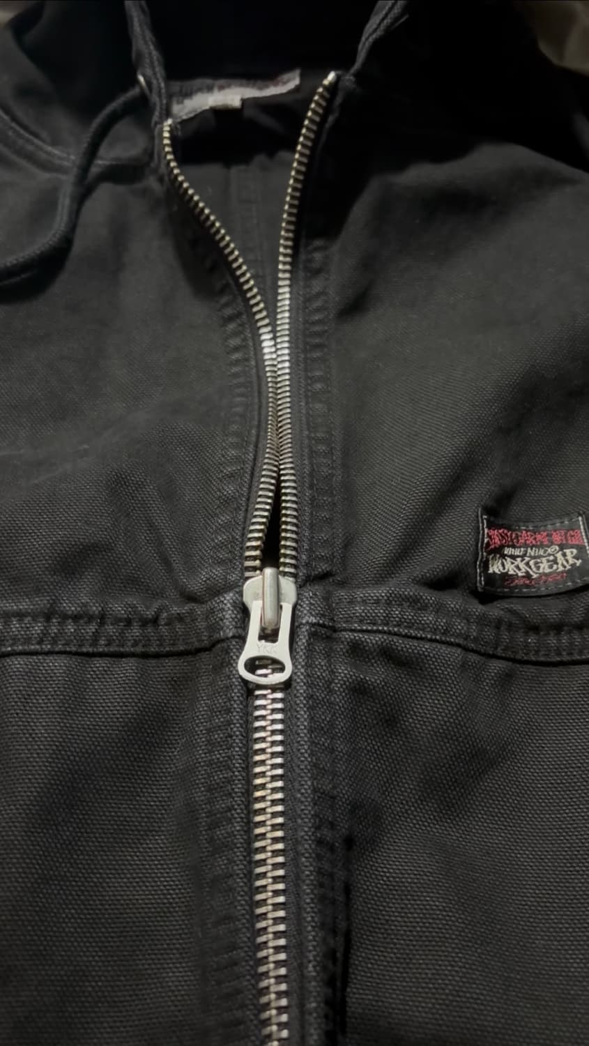 스투시 인슐레이티드 캔버스 워크자켓 블랙 S 상품이미지3