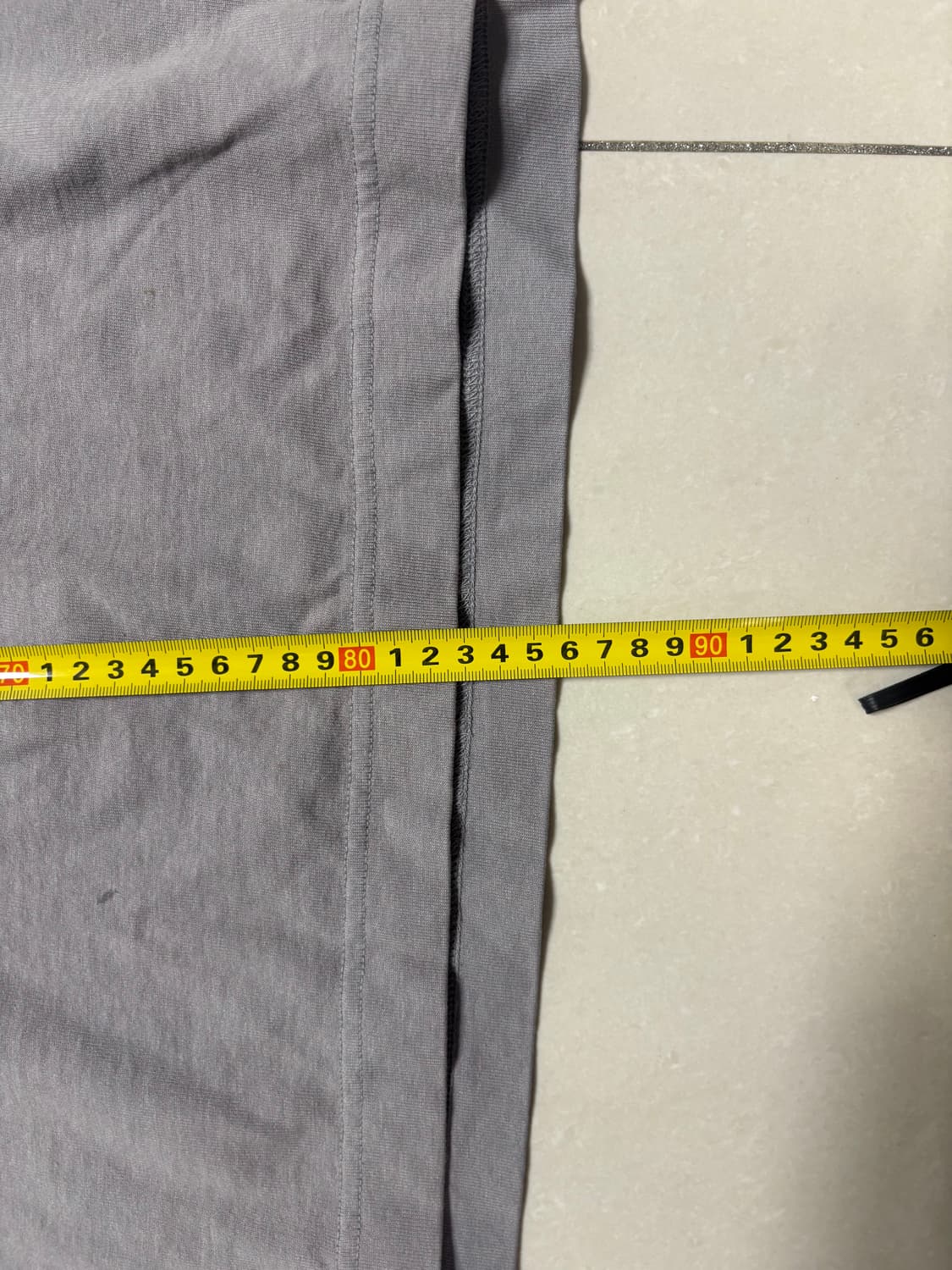 이지 갭 엔지니어드 바이 발렌시아가 도브 3/4 스리브 그레이(XL) 상품이미지4