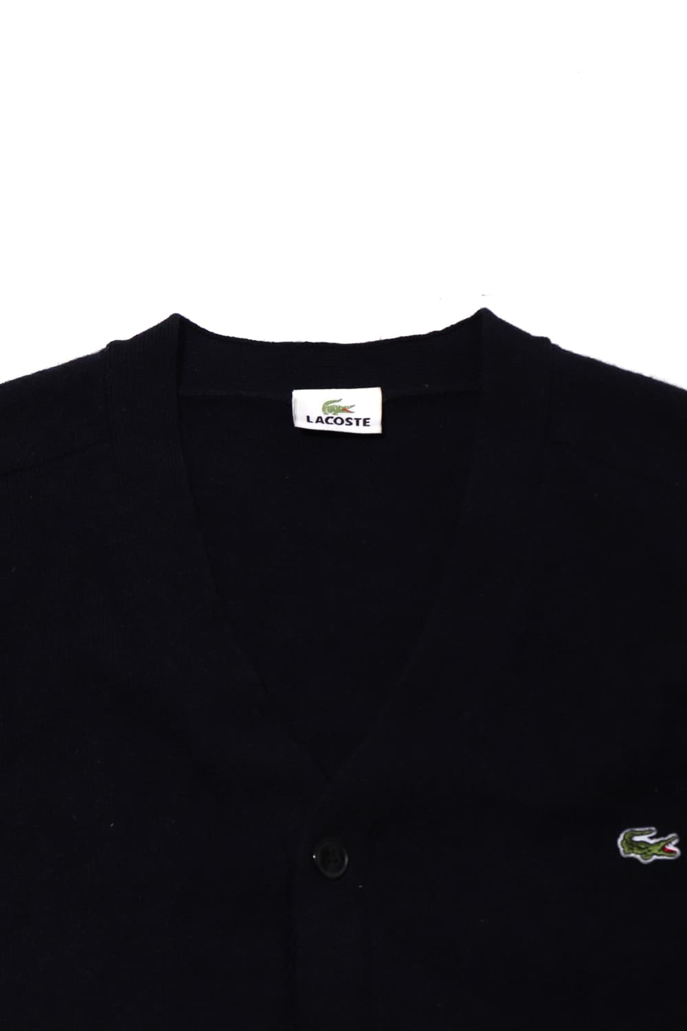 LACOSTE JAPAN MADE 네이비 가디건 size M 상품이미지3