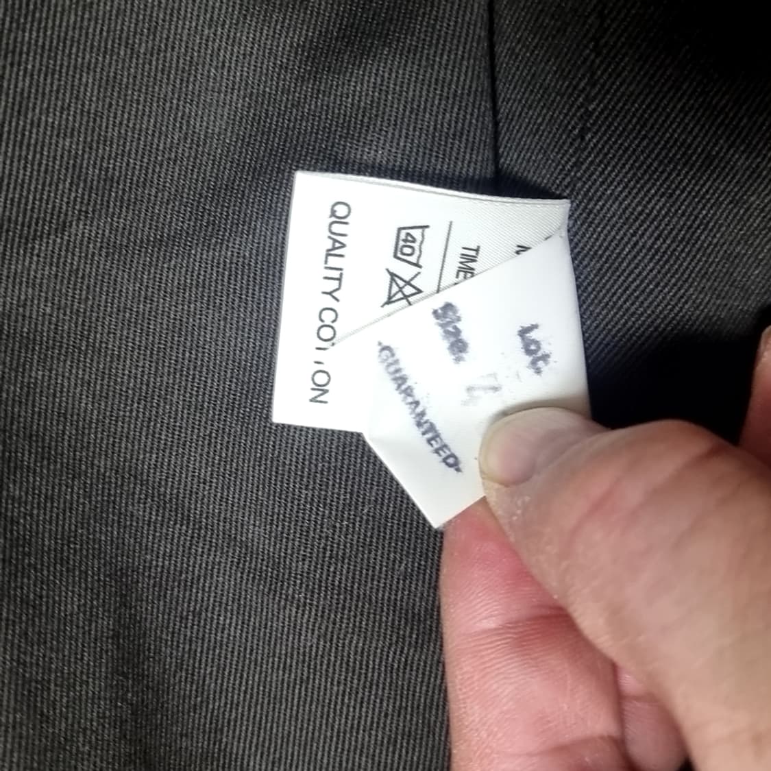 니들워크 워크웨어 블랙 조끼 자켓 Now or Never(L) 상품이미지6