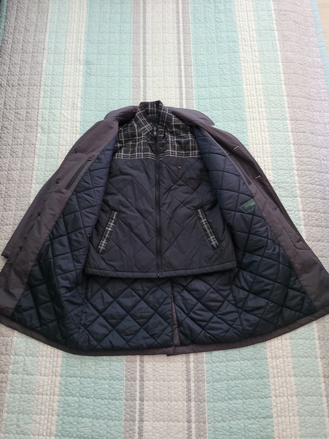 헨리코튼 Henry Cotton 구스다운 파일럿코트 105사이즈 상품이미지2