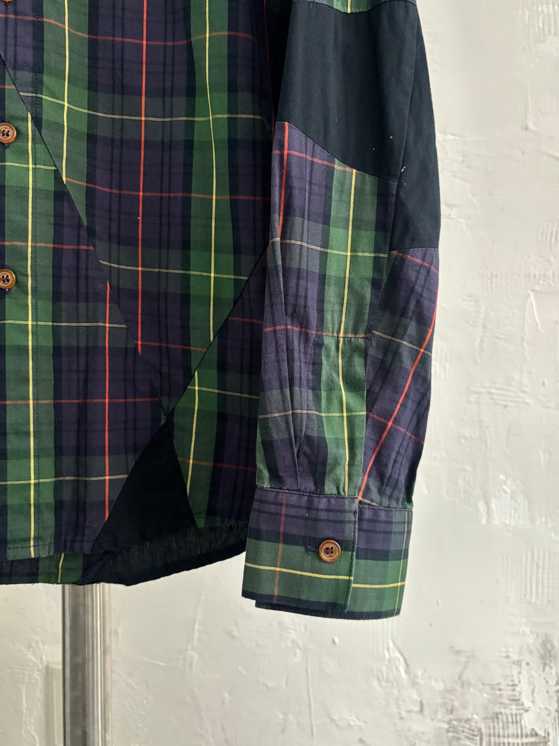 Vivienne Westwood 비비안웨스트우드 맨 로고 타탄체크 셔츠  상품이미지5