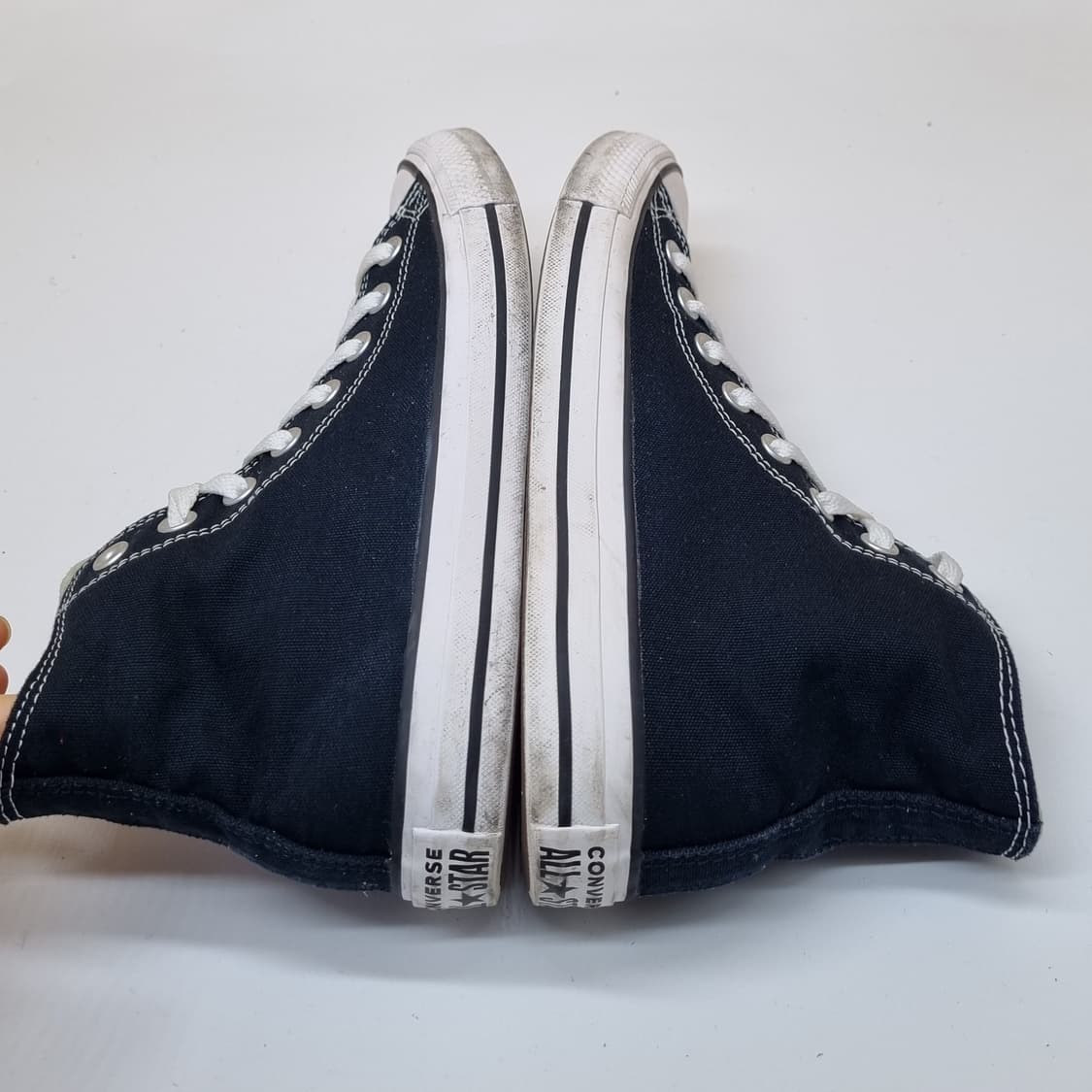 컨버스 척테일러 블랙 남성하이탑260. 상품이미지5