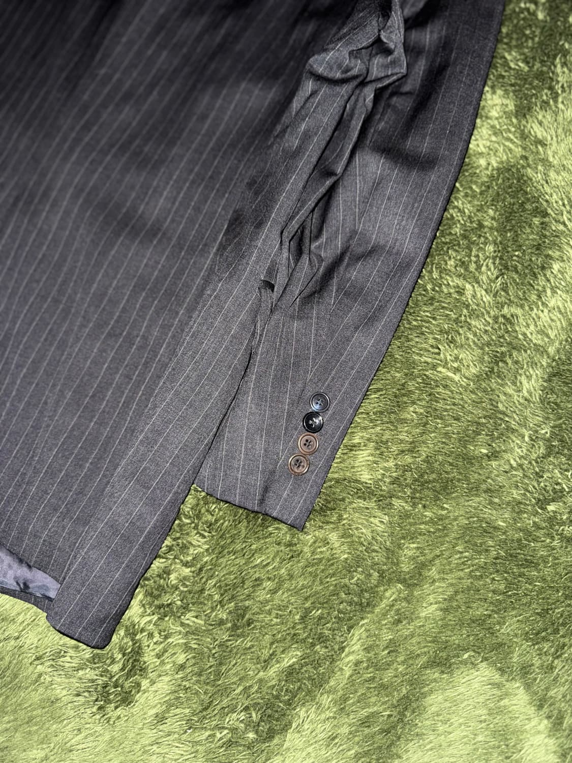 브룩스 브라더스 MADE IN USA 스트라이프 비스코스 블레이저 상품이미지9