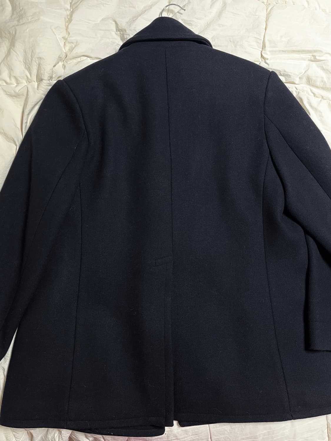 위아 링고 피코트 네이비(안감 누빔) 상품이미지7