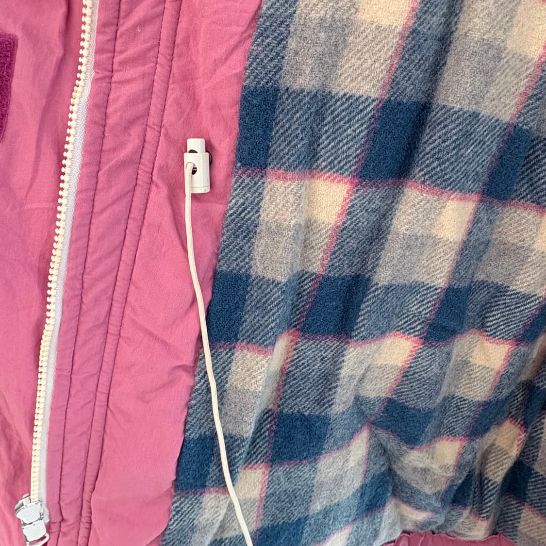 빈티지 울리치 워먼 웜핑크 투웨이 집업 자켓 상품이미지7