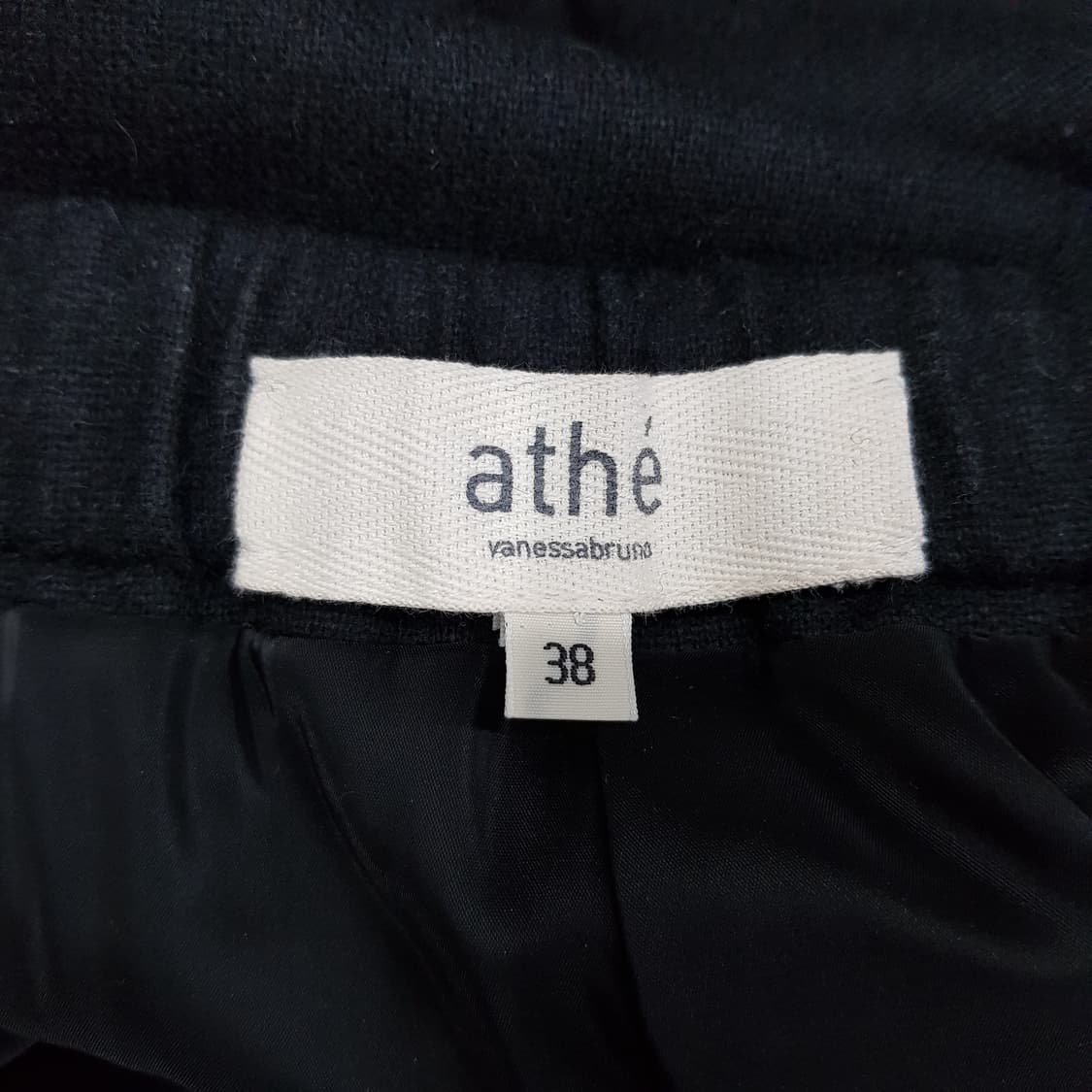 바네사브루노아떼 2024 울 블렌드 밴딩 와이드 팬츠 38사이즈 상품이미지6