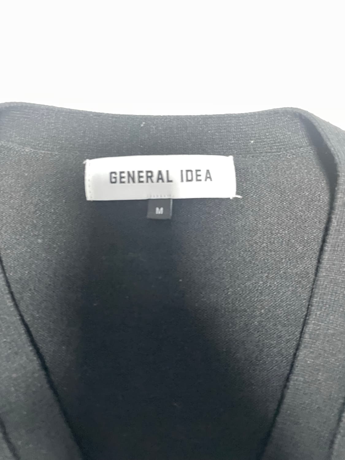 GENERAL IDEA 블랙 가디건 상품이미지2