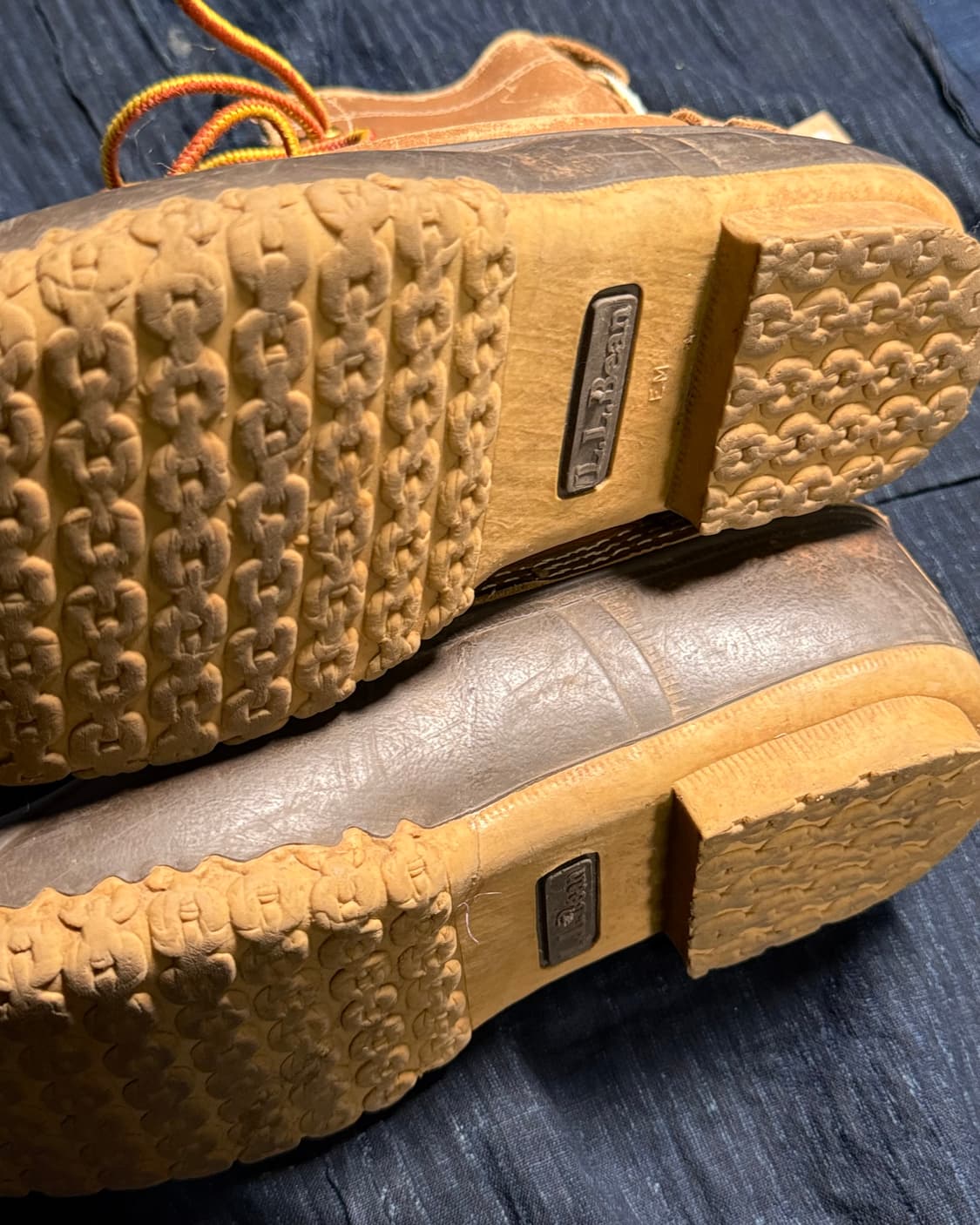 70-80‘s L.L.Bean 8‘ 풀그레인 빈부츠 US8M 상품이미지6