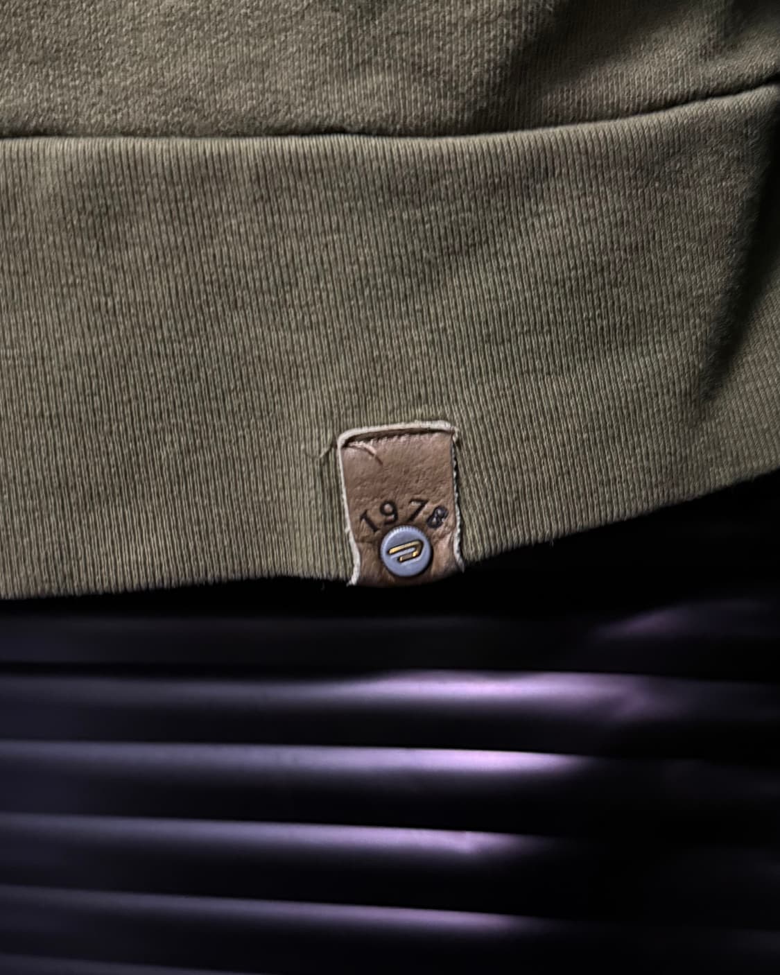 디젤 카키 브레이브맨 프린팅 스웻 여성 후드 고스 펑크 락 L 100 상품이미지6