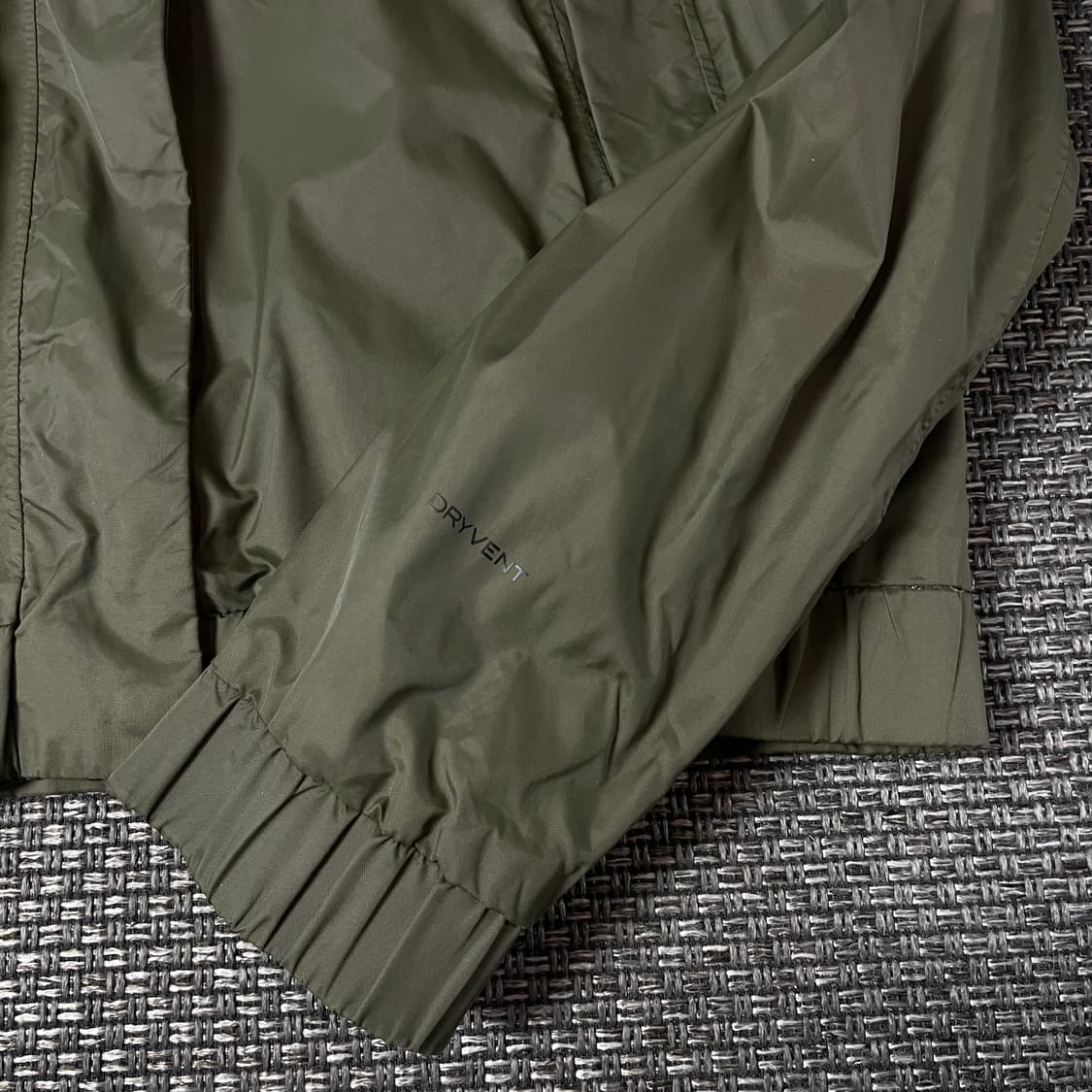 노스페이스 카키 나일론 바람막이 자켓 S 상품이미지5