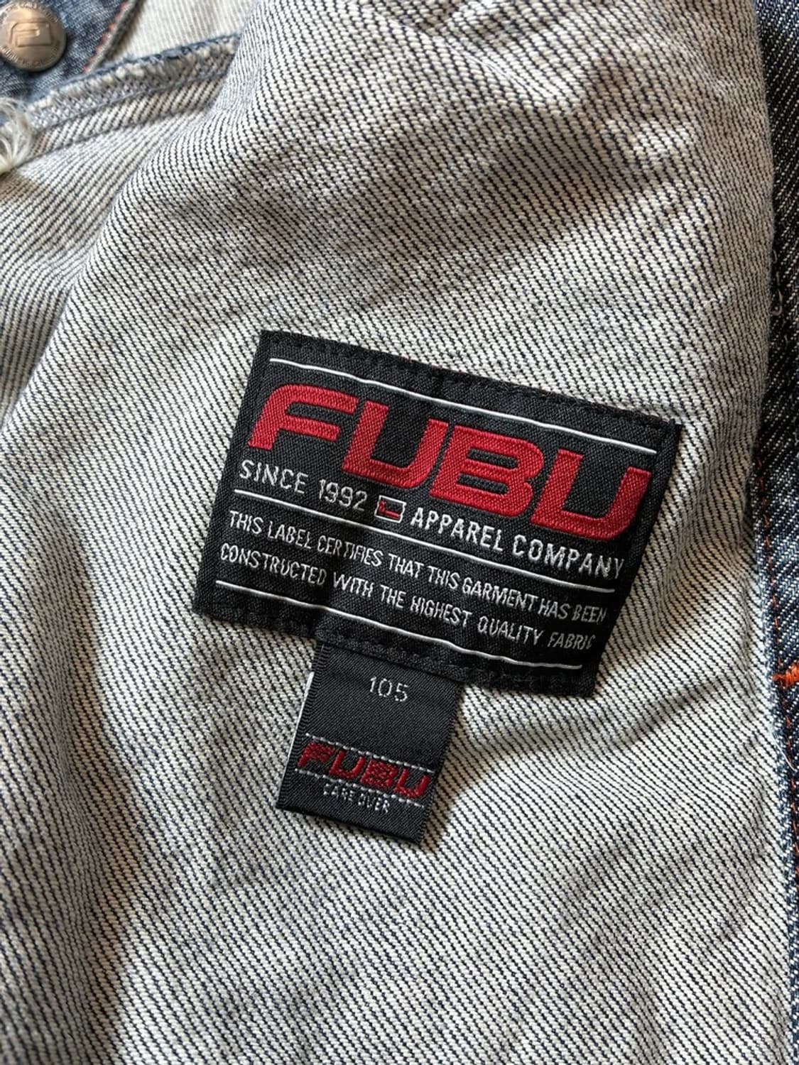 푸부 90's 플레티넘 자수 오버 트러커 자켓 PN7724 상품이미지9