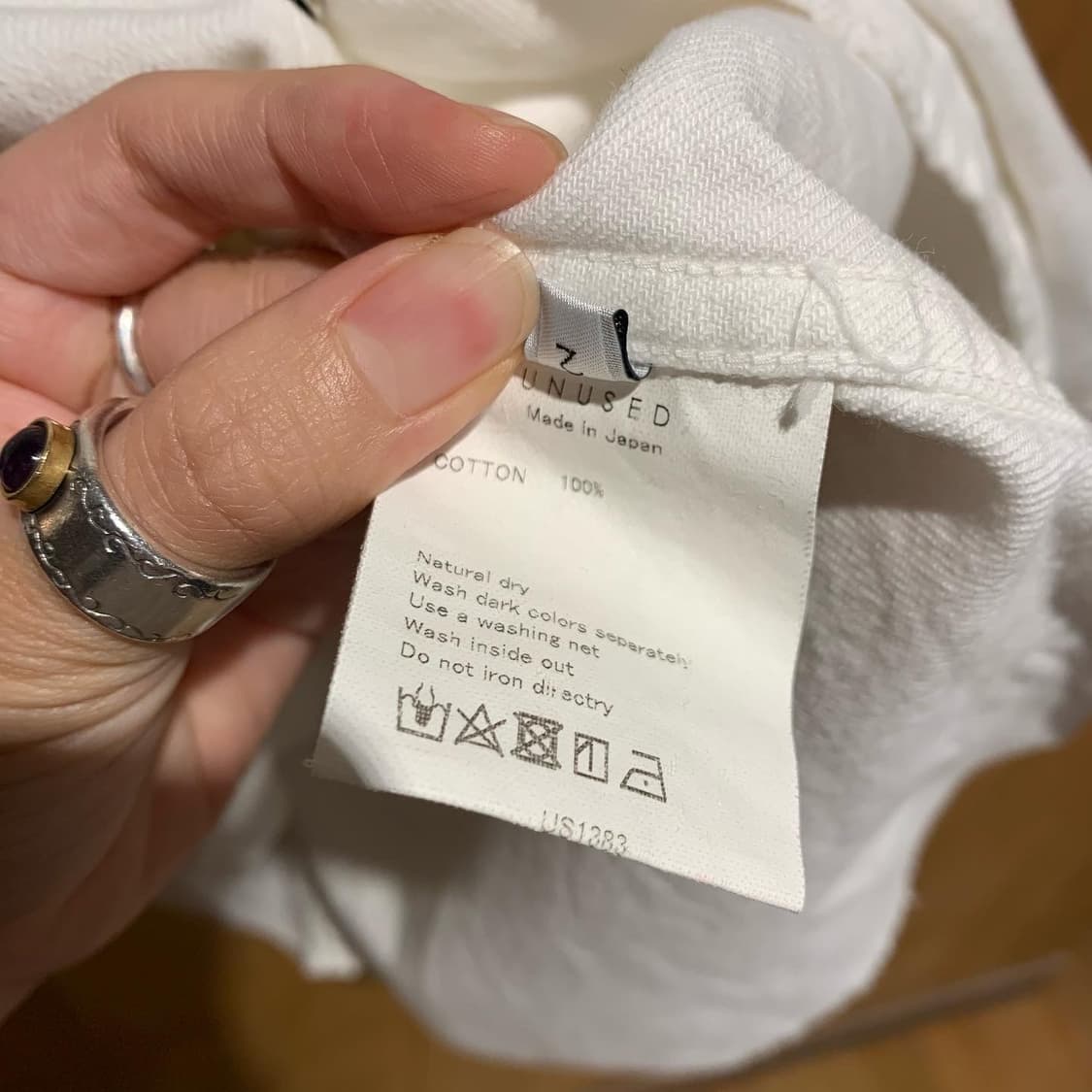 언유즈드 웨스턴 데미지 셔츠 상품이미지7