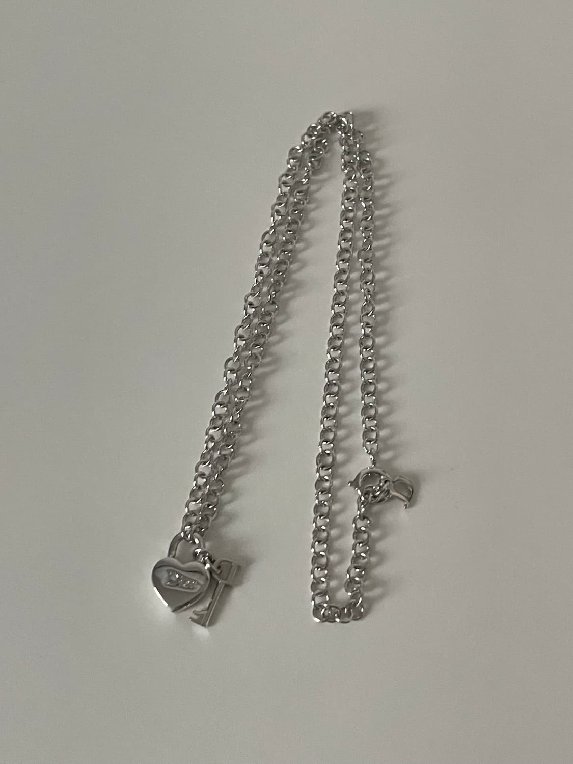 Christian Dior necklace / 디올 하트 자물쇠 목걸이 상품이미지4