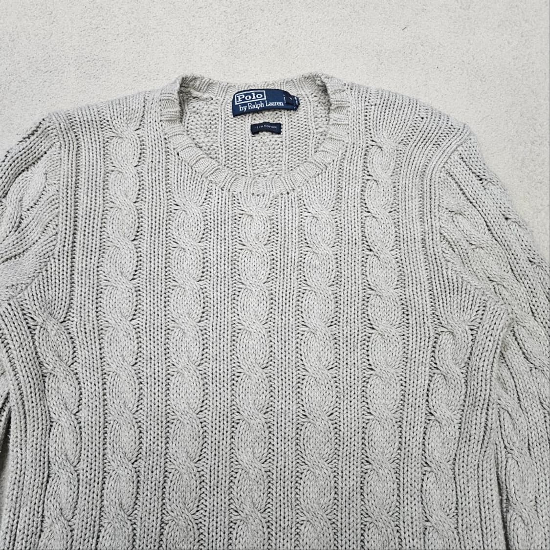 폴로 랄프 로렌 케이블 니트 m 상품이미지2