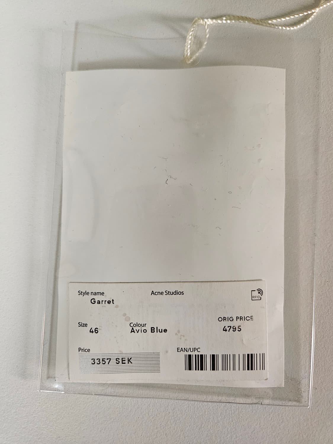 아크네 스튜디오 가렛 아비오블루 46 상품이미지6