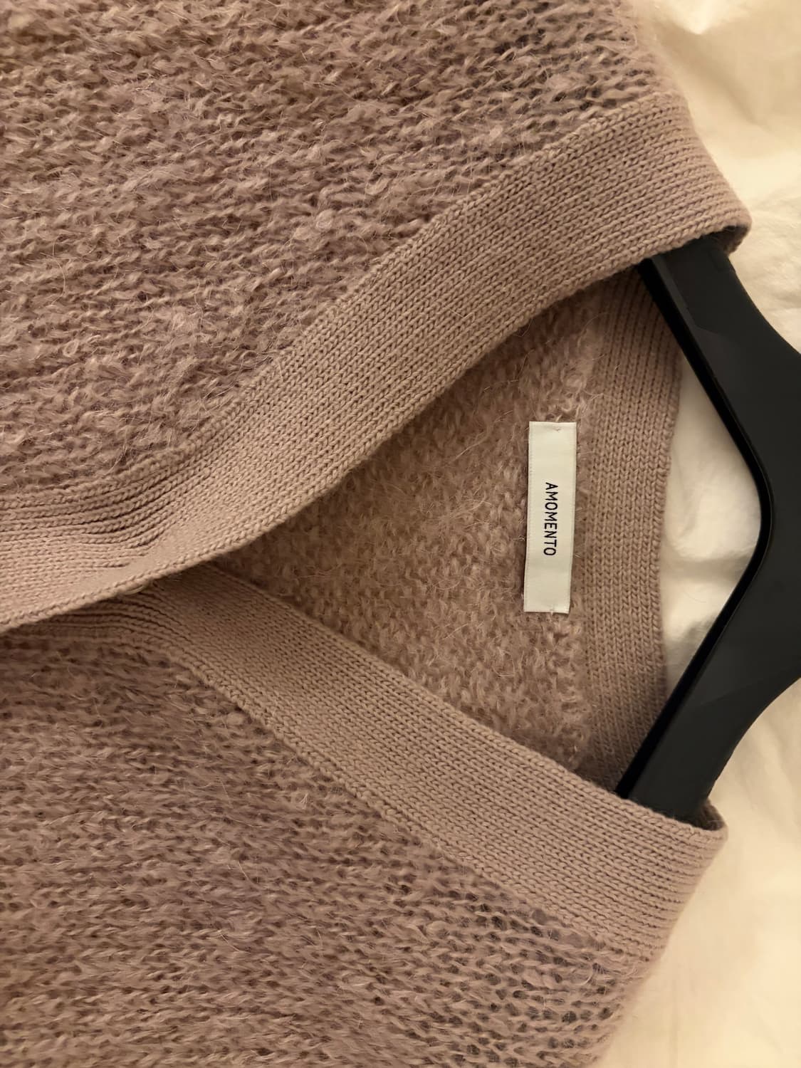 [Amomento] 아모멘토 그랜마 가디건 -핑크 상품이미지5