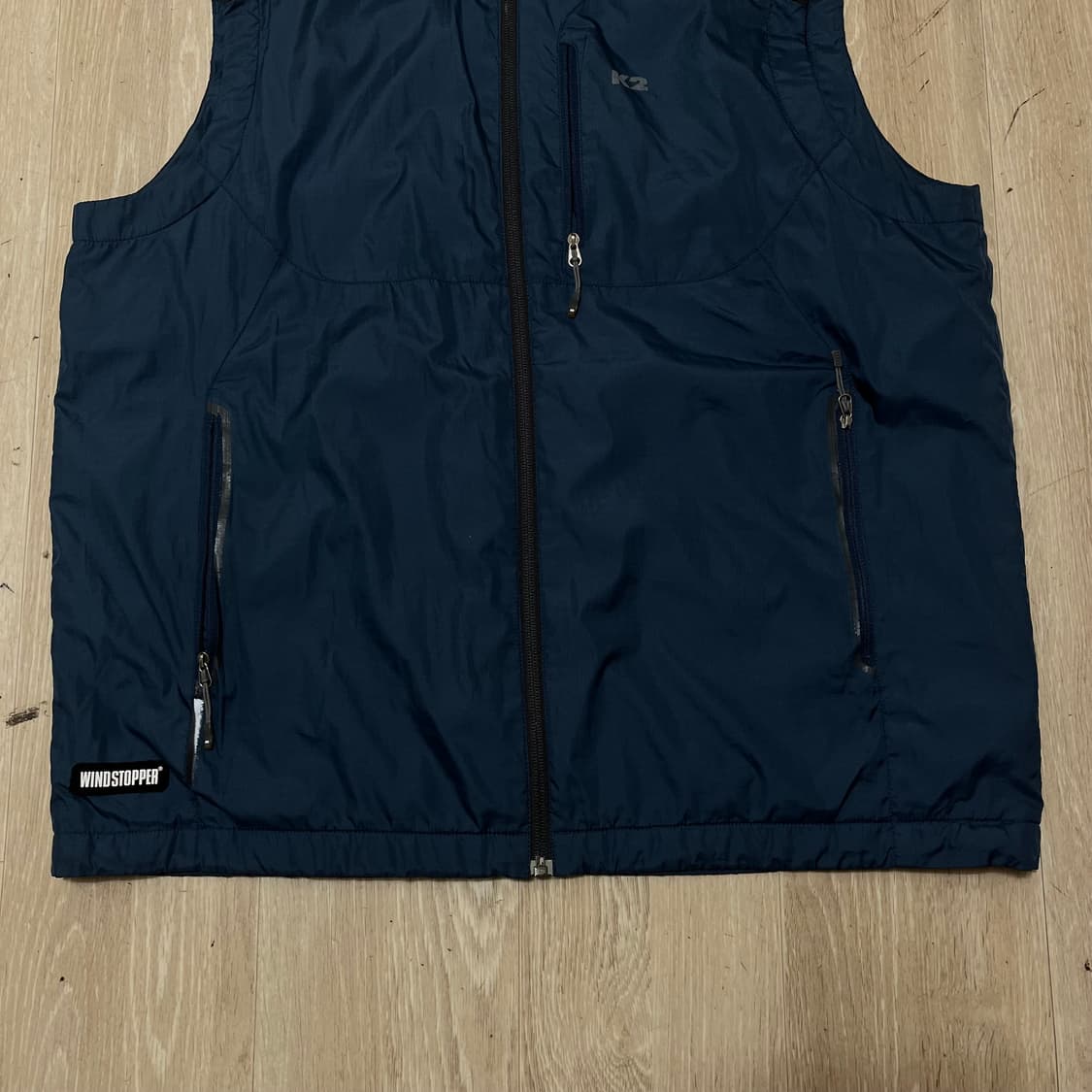 K2 남성 윈드스토퍼 바람막이 조끼 XL/105 상품이미지3