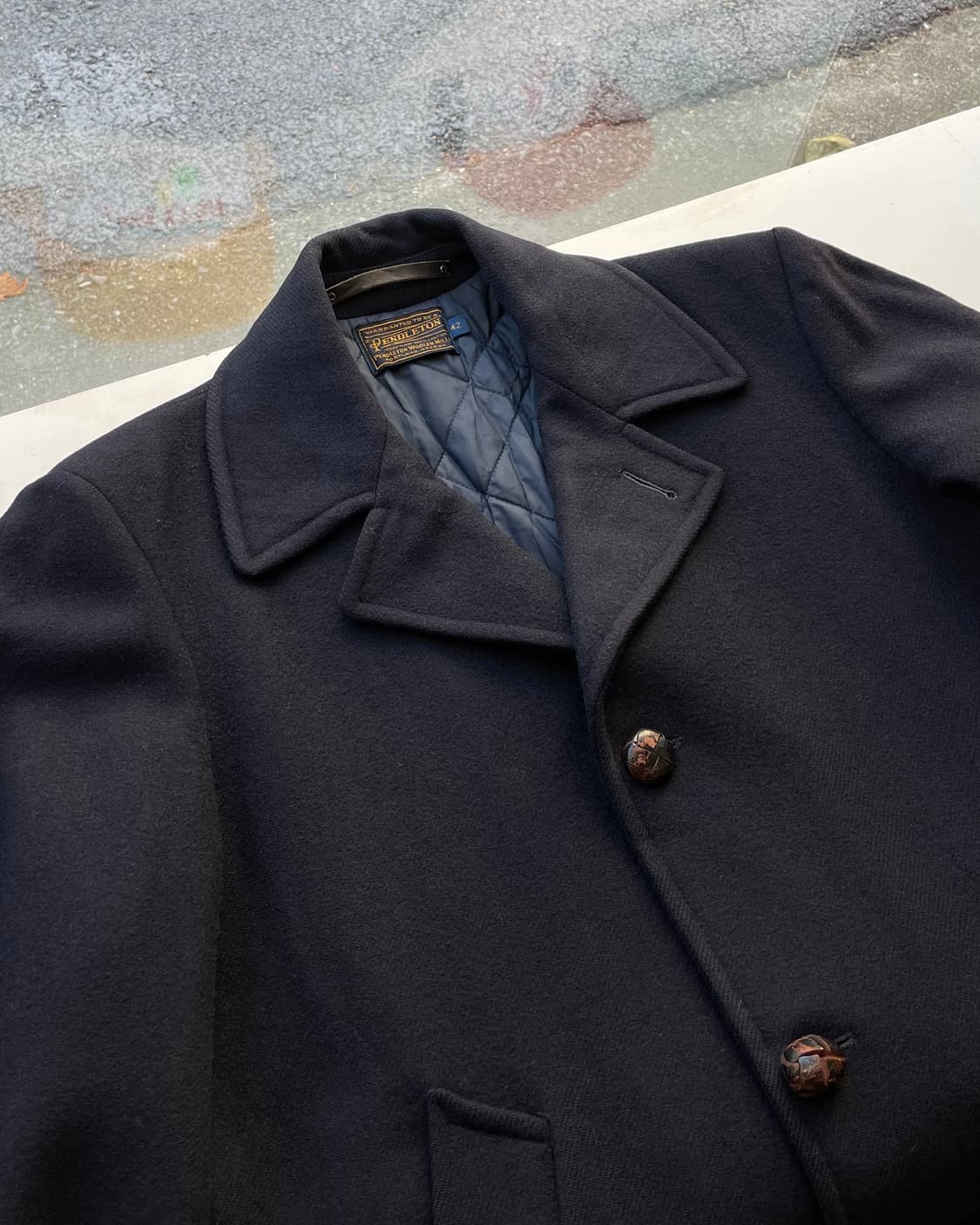 60’s USA Pendleton wool car coat 펜들턴 카코트 상품이미지7