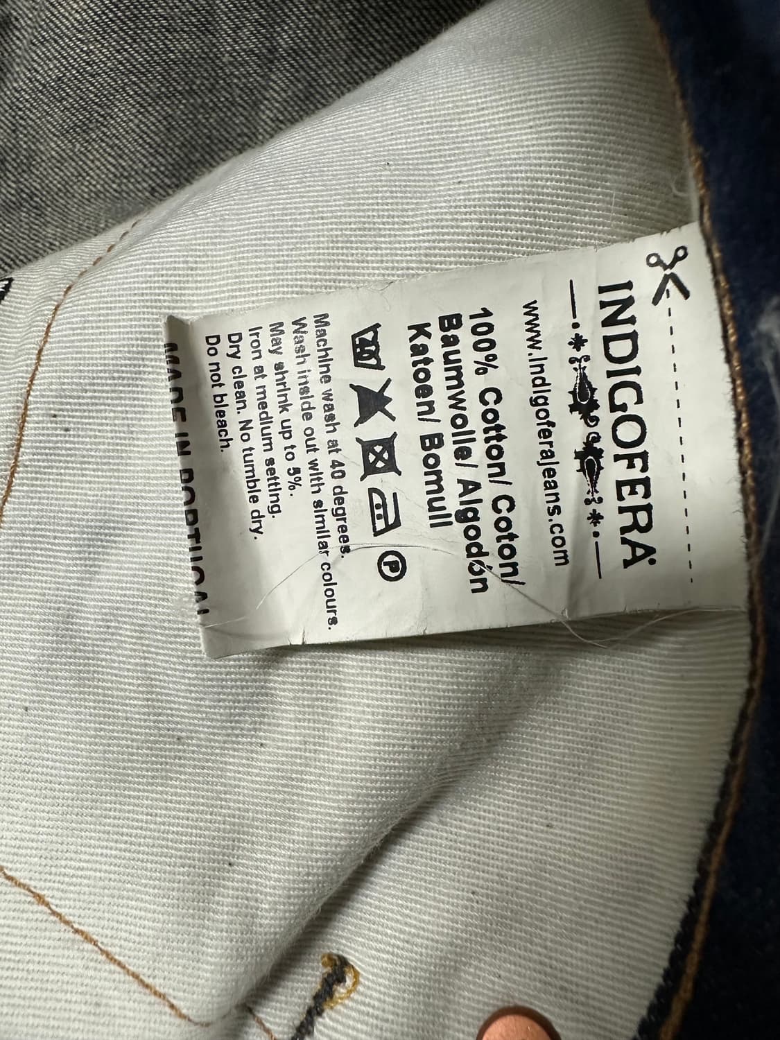 인디고페라 데님 진 상품이미지8