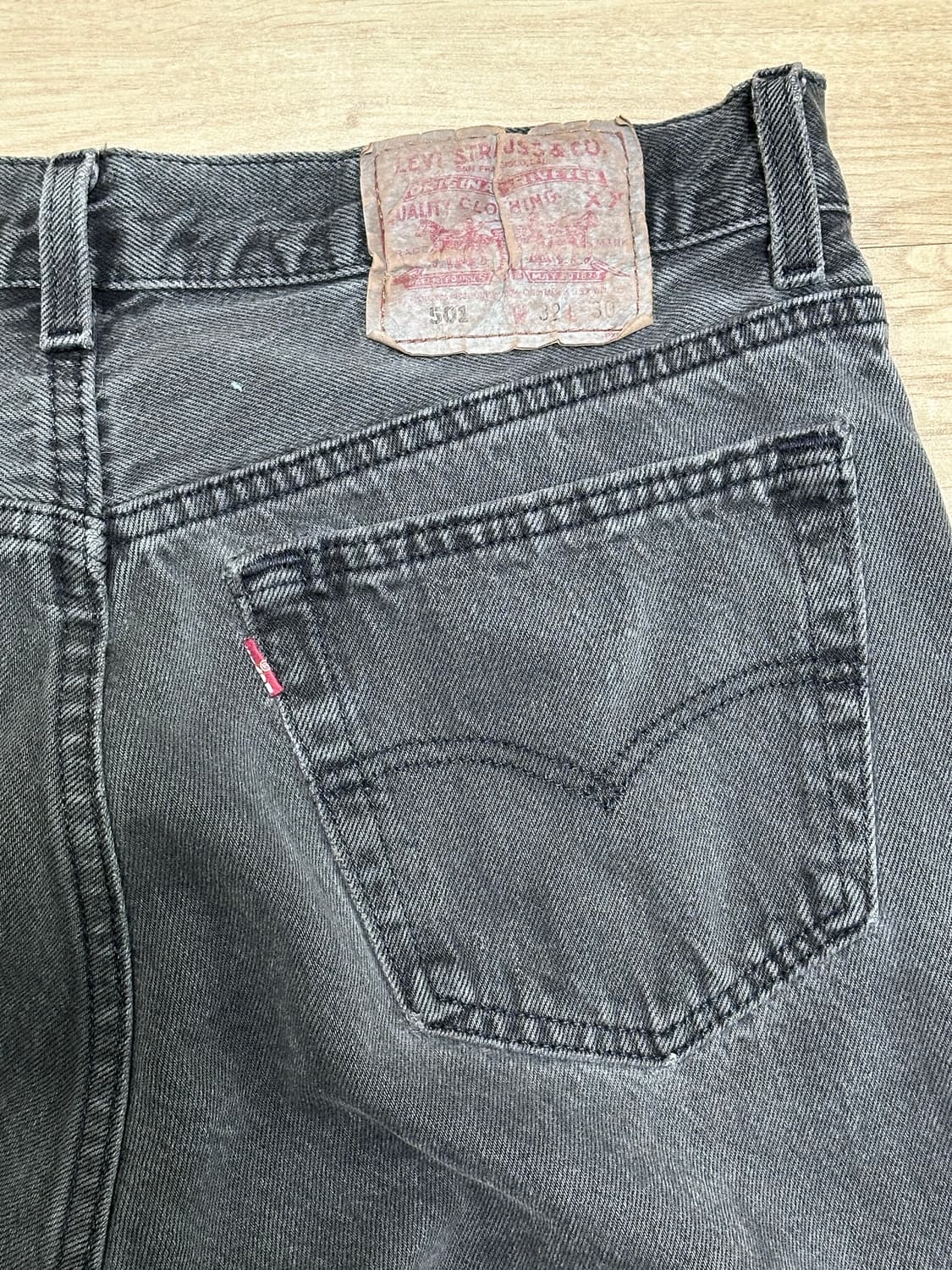 90s 리바이스 501 블랙 32x30 상품이미지3