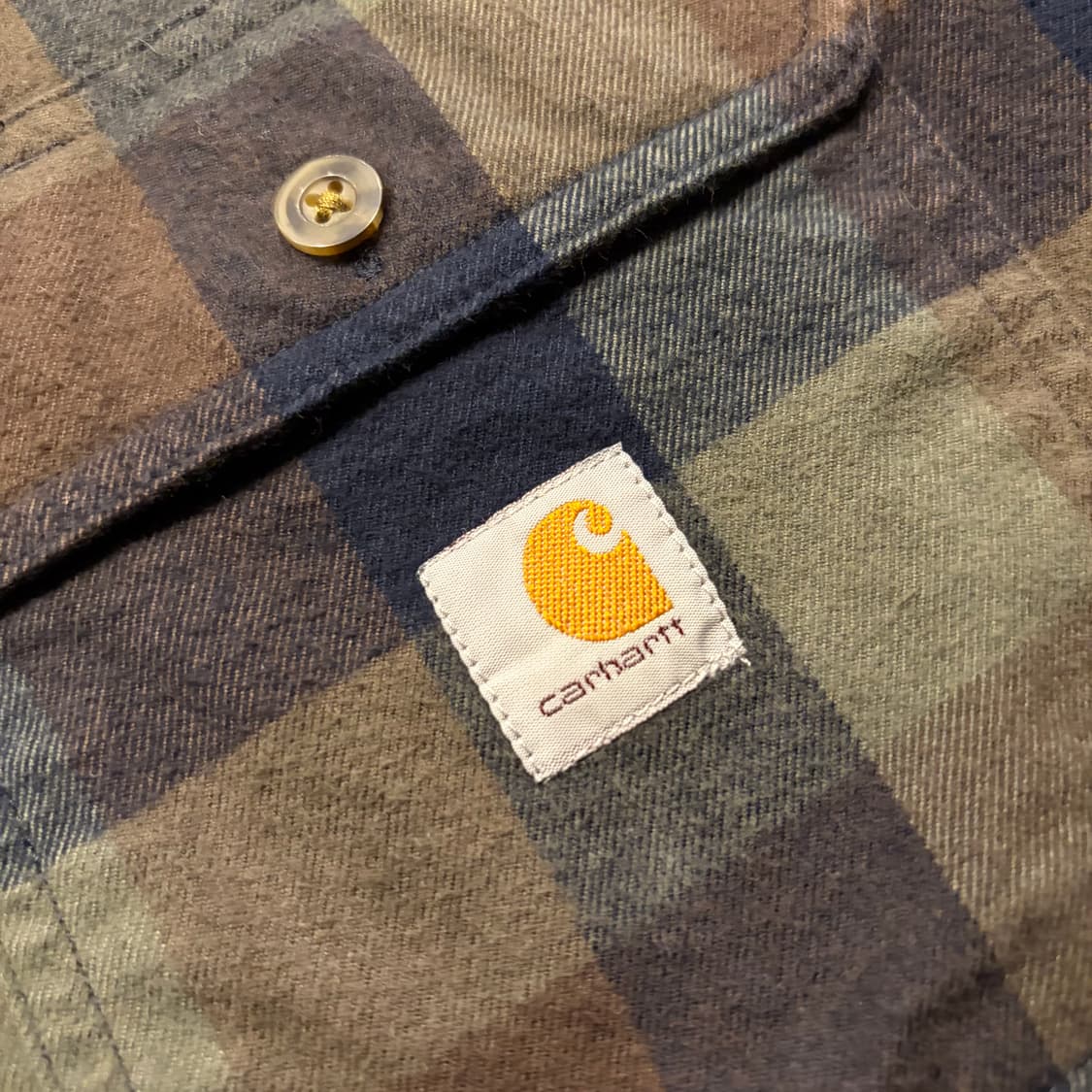 [2XL] 칼하트 루즈핏 체크 셔츠 남방 D474 상품이미지4