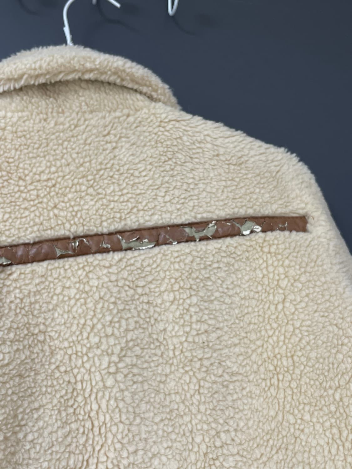 엔오르 리버시블 무스탕 상품이미지3