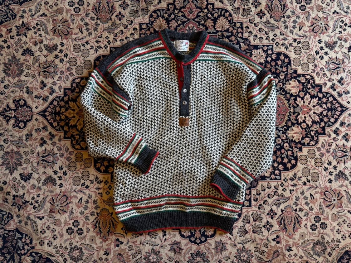 Janus 노르딕패턴 니트 남성105 상품이미지10