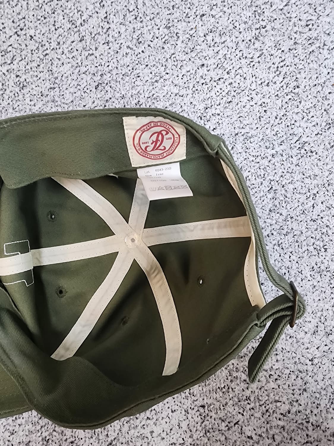 풀카운트 치노 베이스볼 캡 모자 상품이미지9