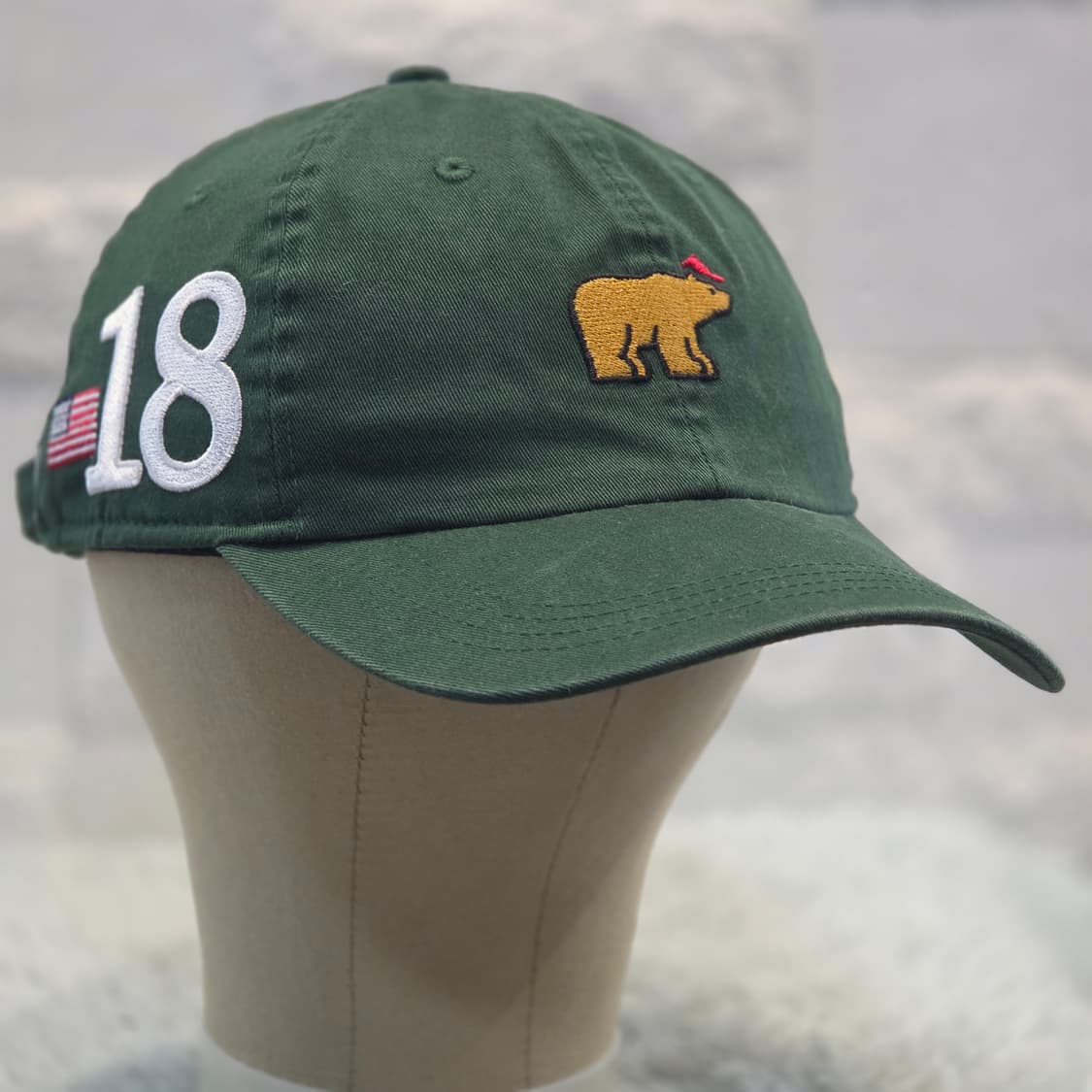 L5-10:잭니클라우스 골든베어 그린 볼캡 (56-58cm) 상품이미지3