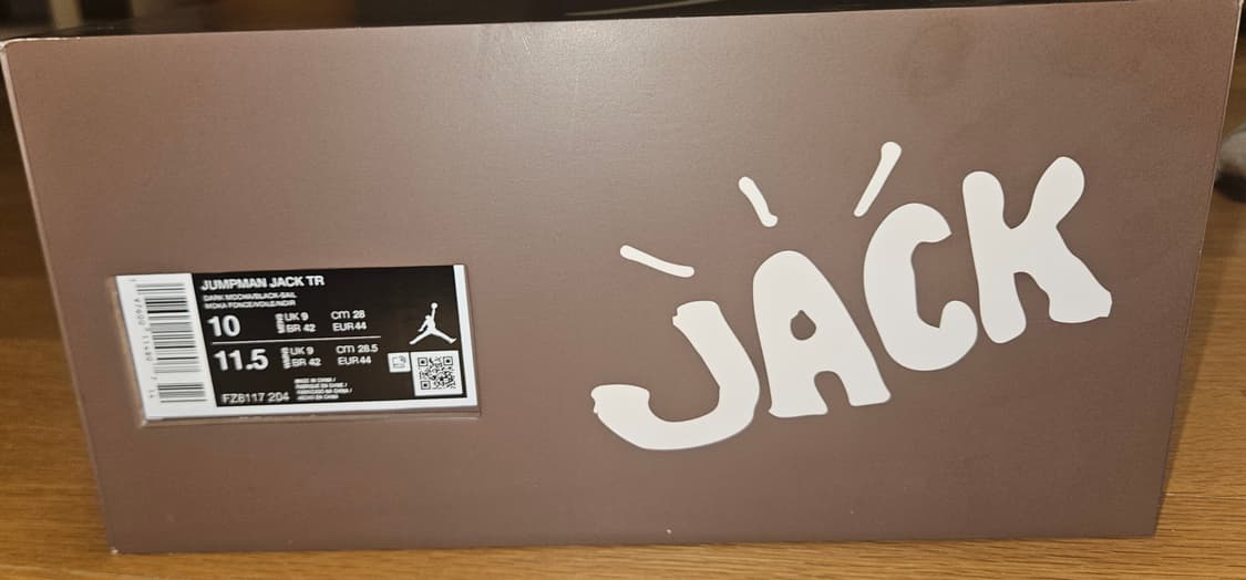 조던 x 트래비스 스캇 점프맨 잭 TR 블랙 앤 다크 모카 280 상품이미지4