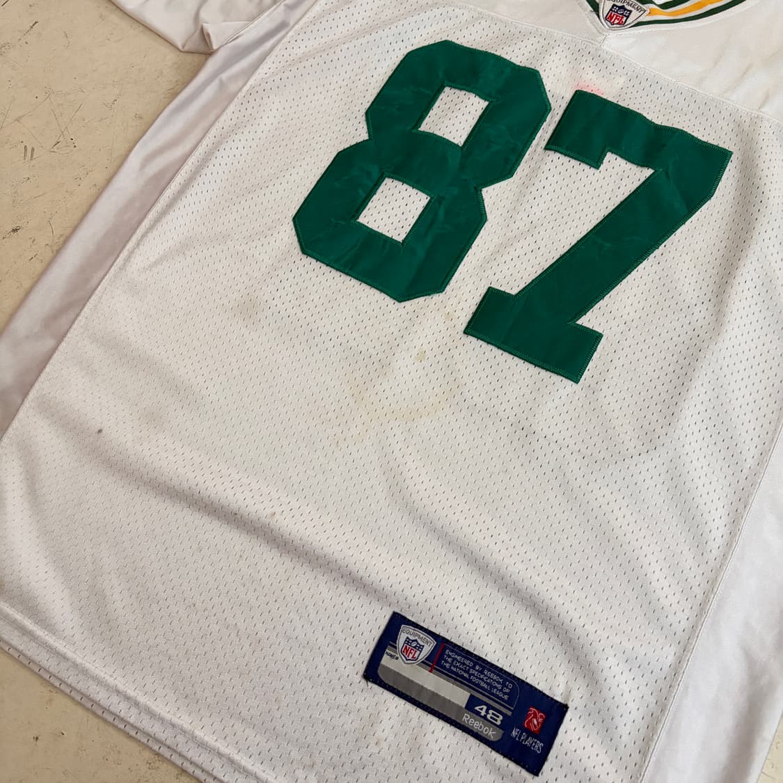 리복 NFL 그린베이 패커스 빈티지 유니폼 져지 48 상품이미지4