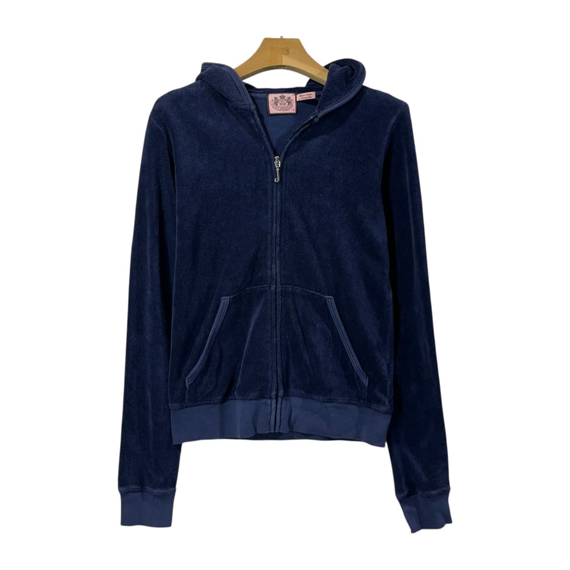 [JUICY COUTURE] 쥬시꾸뛰르 벨벳 레터링 후드집업 상품이미지2