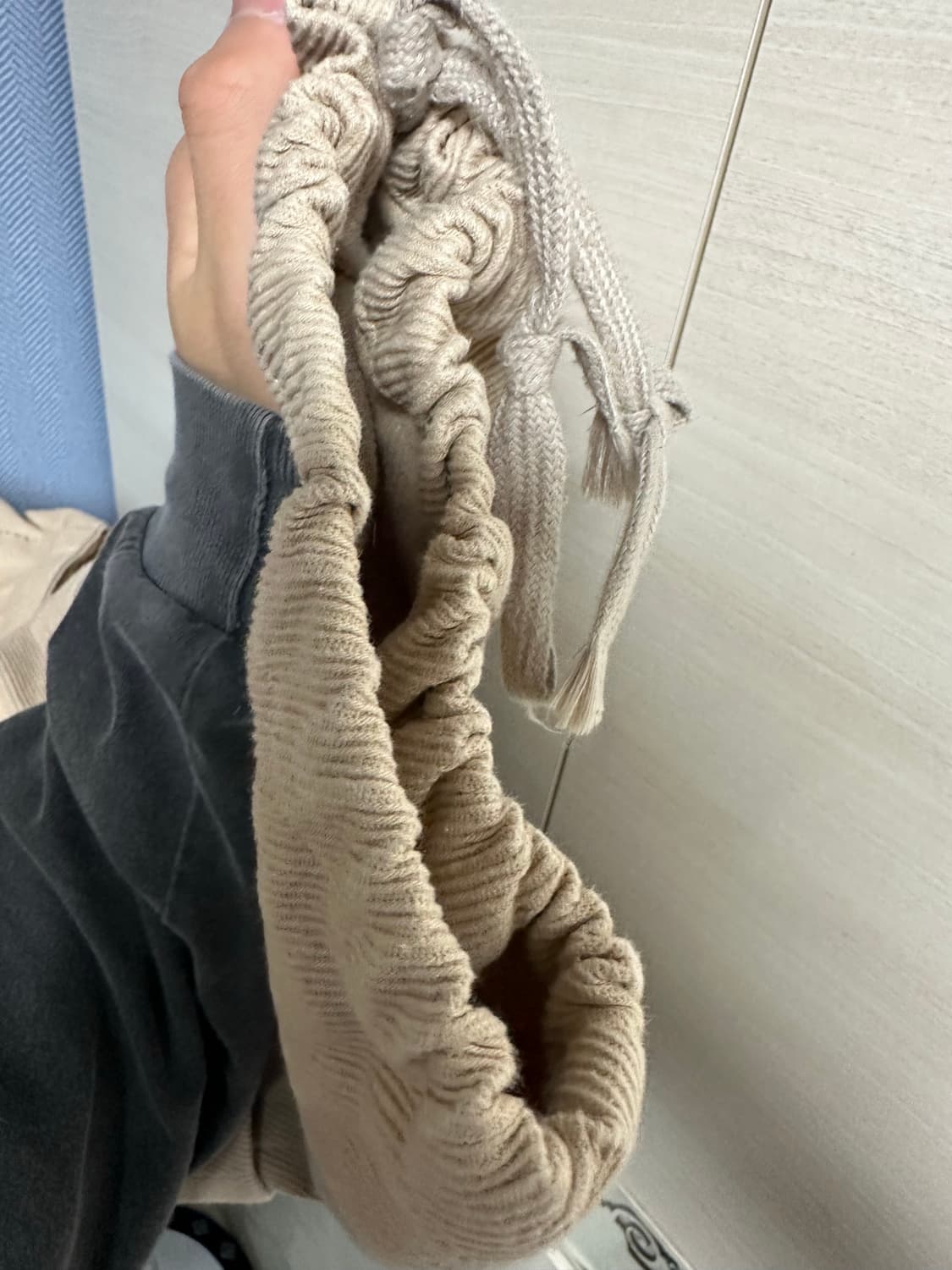 카미엔 타이탄 베이지 배기 팬츠 (os,2) 상품이미지4