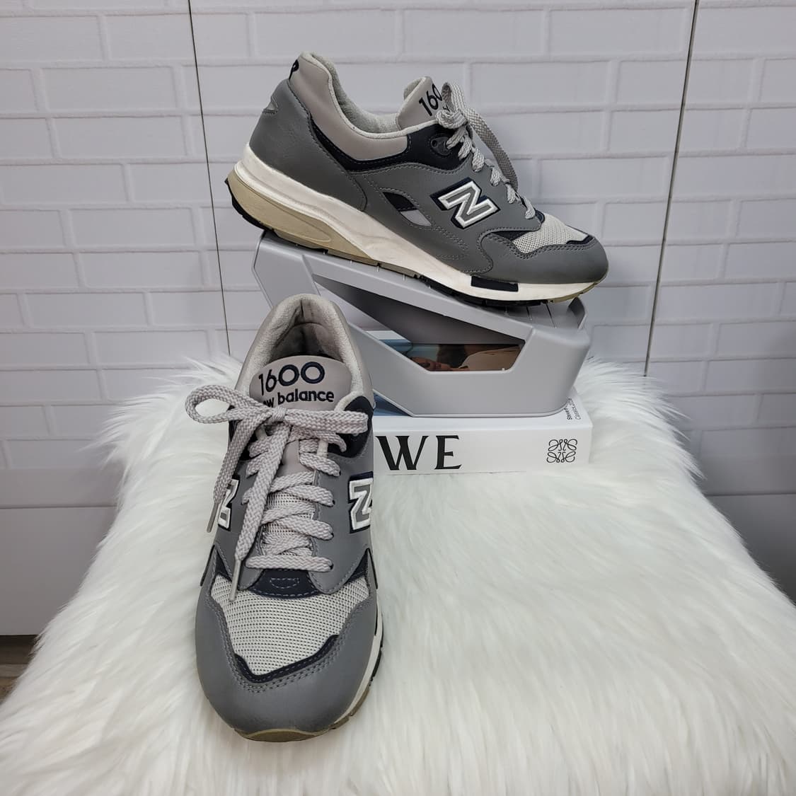 뉴발란스 1600 레거시 그레이 스니커즈 운동화 신발 260사이즈 상품이미지4
