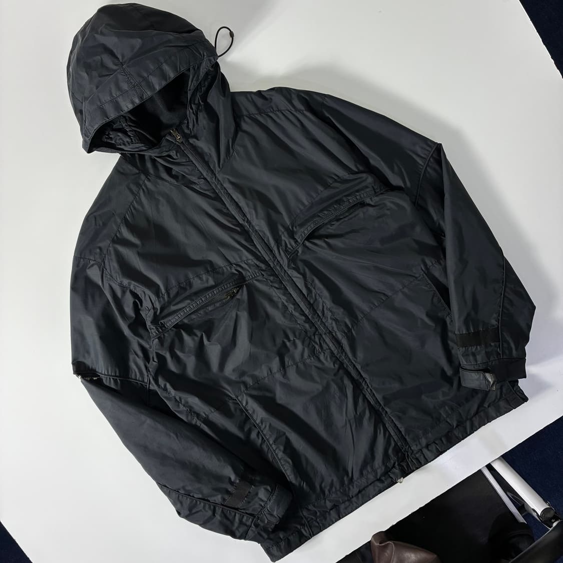 Oakley 오클리 90‘s 아카이브 고프코어 코튼쉘 윈드 후디 자켓 상품이미지5