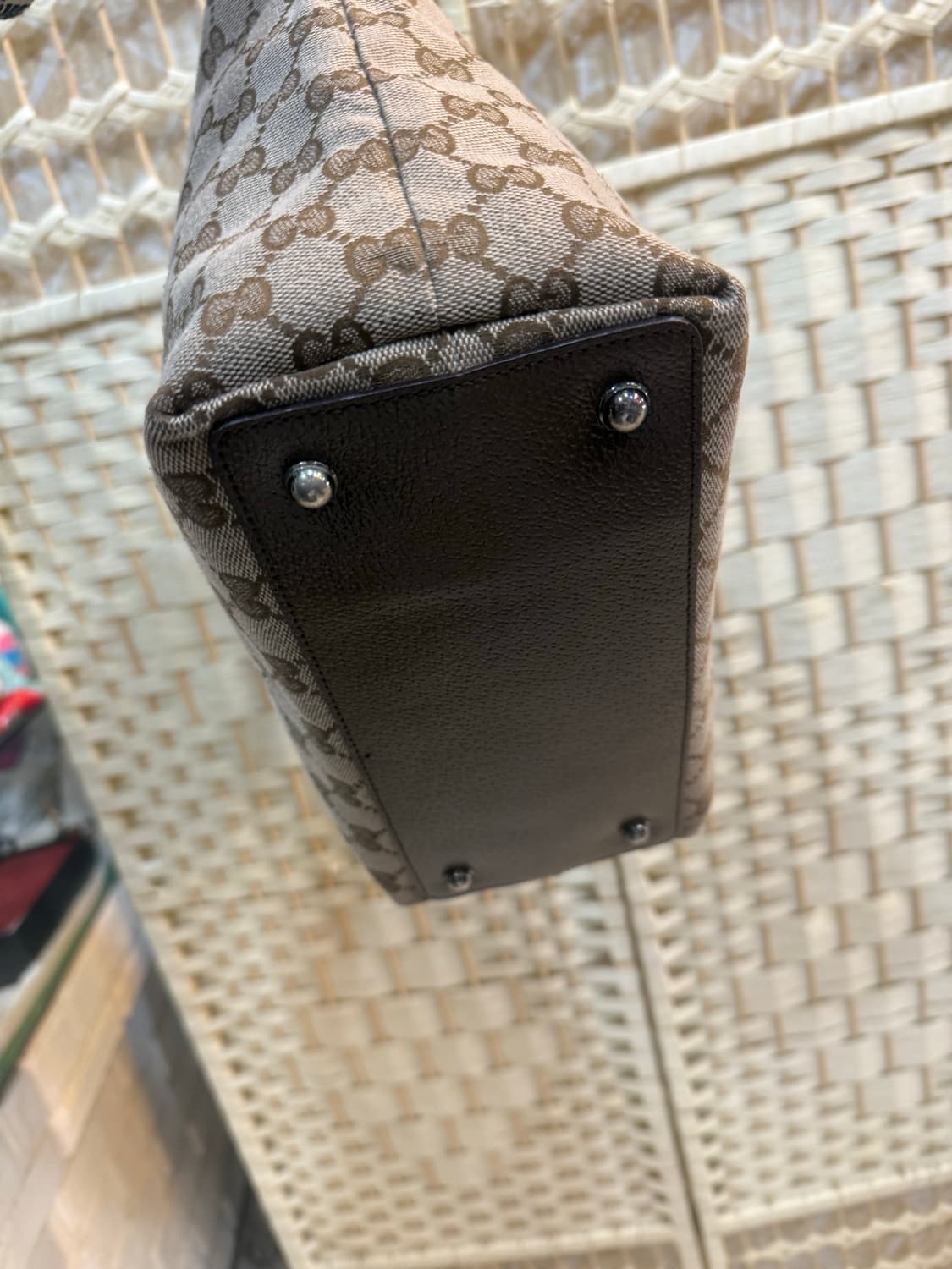 정품 구찌 GG 자가드 쇼퍼백 팝니다 상품이미지6