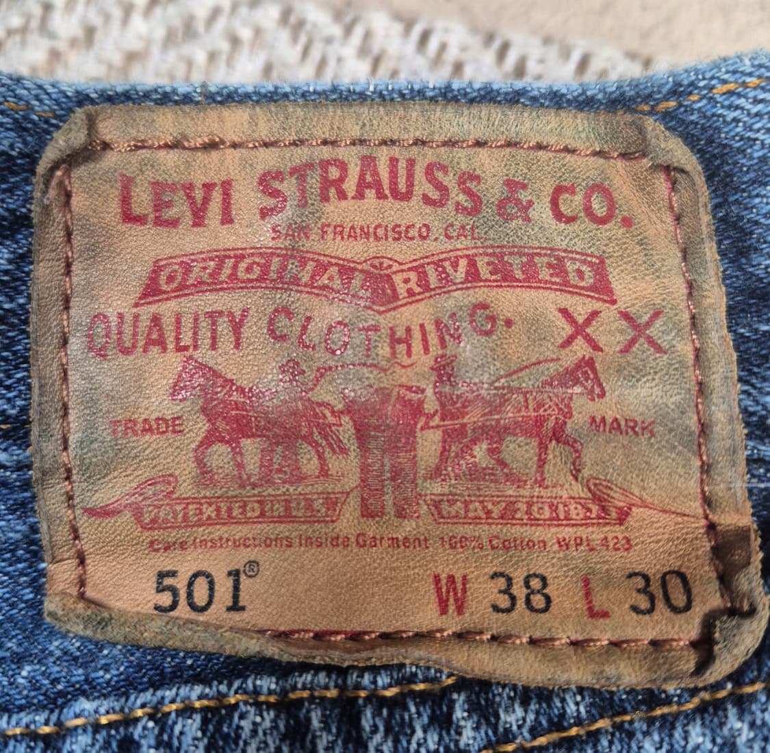 리바이스 501 w38 (p83) 상품이미지7