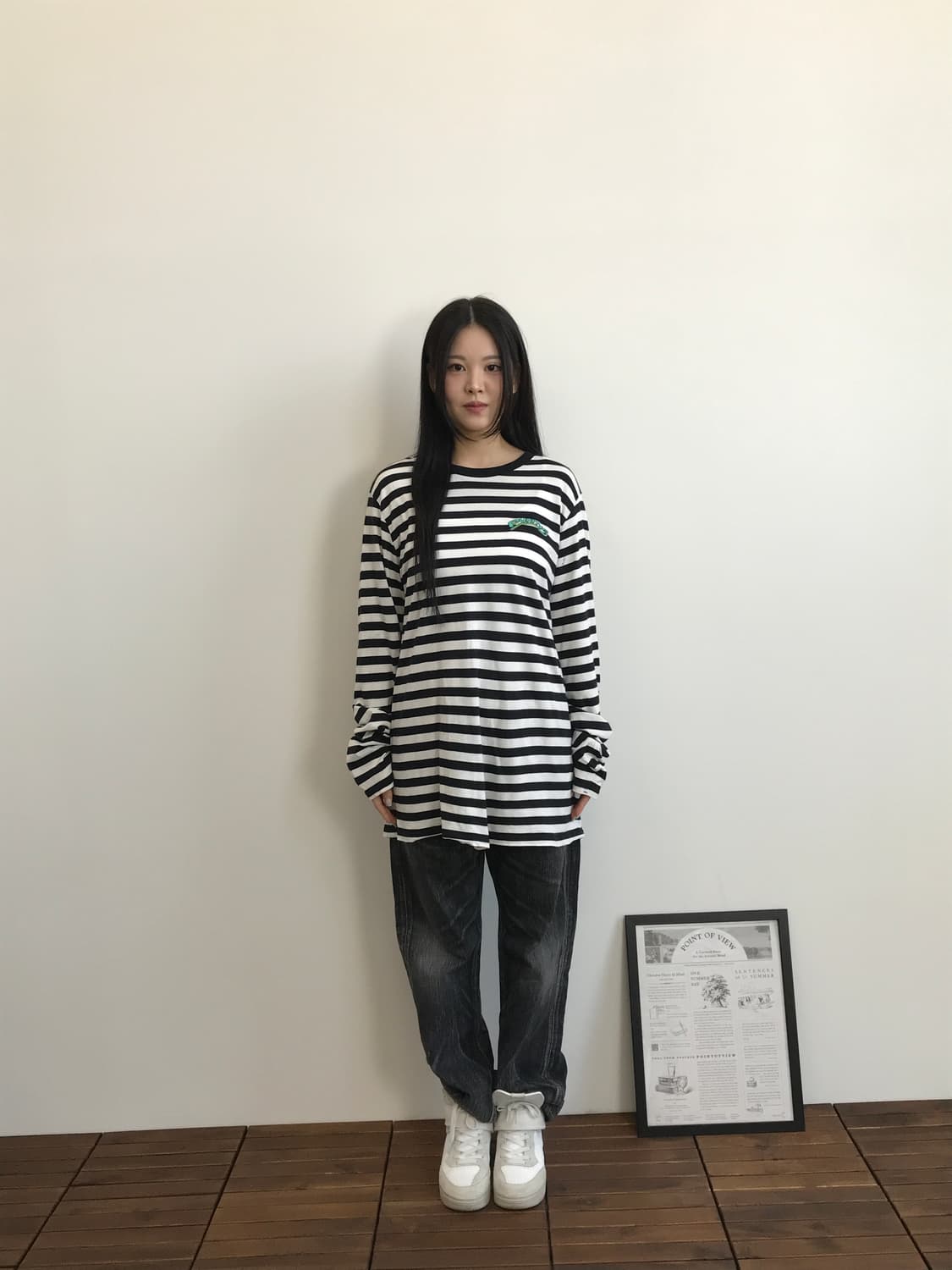 Punyus Stripe Long Sleeve Tee 상품이미지1